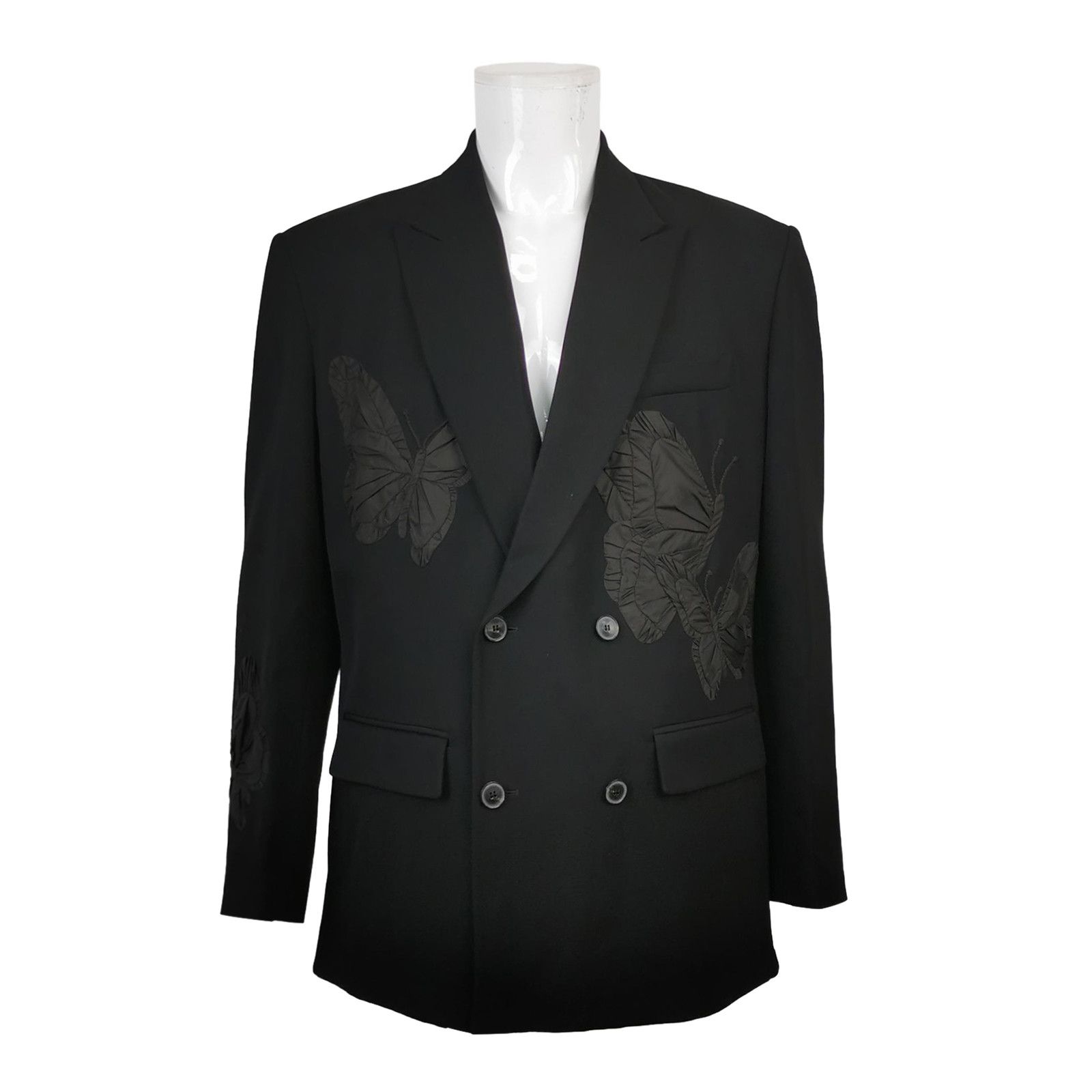 Valentino Valentino Butterfly Appliqué Blazer Size 42R Size 42R - 2 Thumbnail