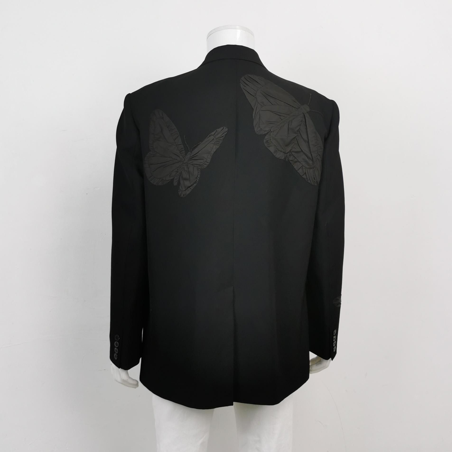 Valentino Valentino Butterfly Appliqué Blazer Size 42R Size 42R - 3 Thumbnail