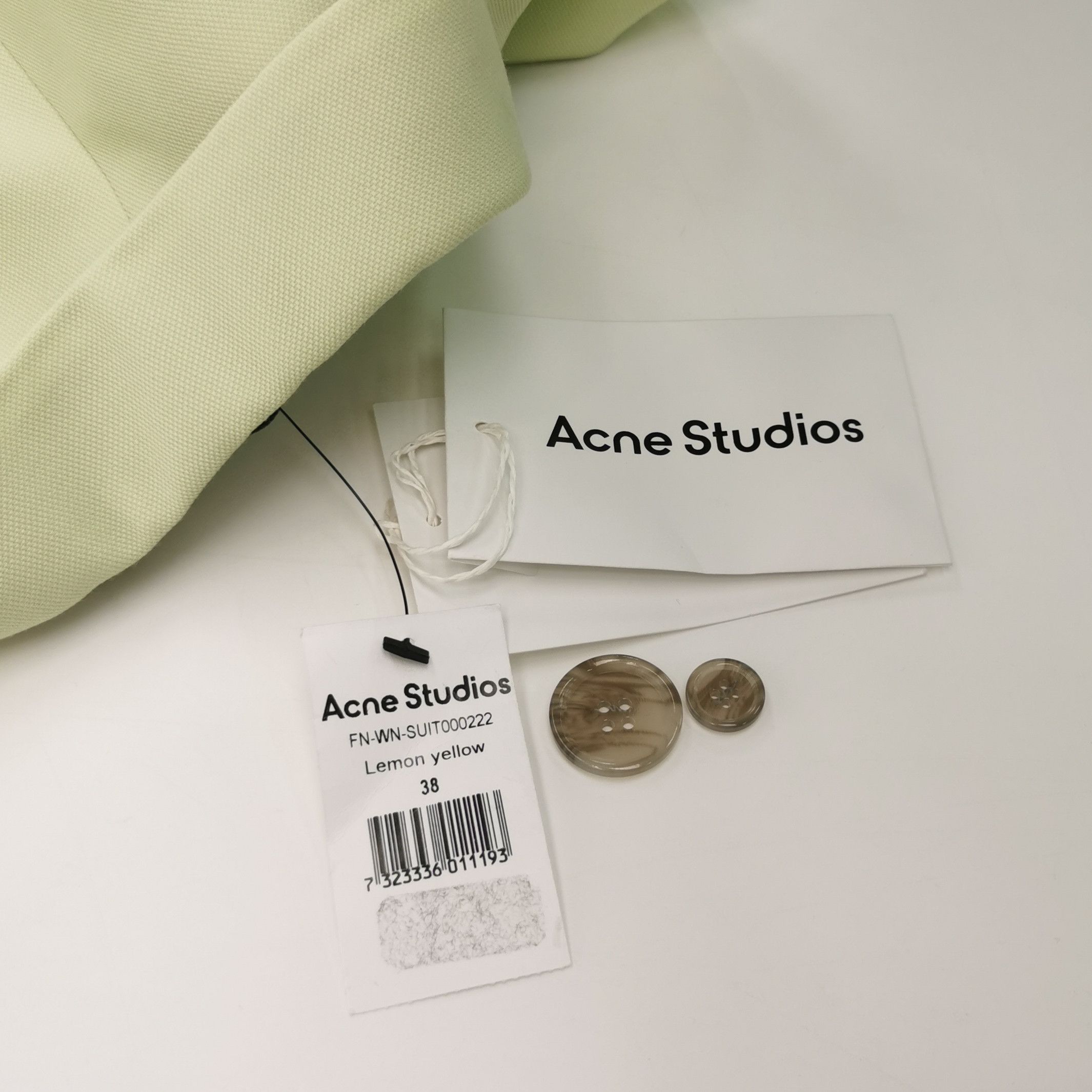 Acne Studios Acne Studios Wool Blend Double Breasted Blazer FR 38 Size S / US 4 / IT 40 - 4 Thumbnail