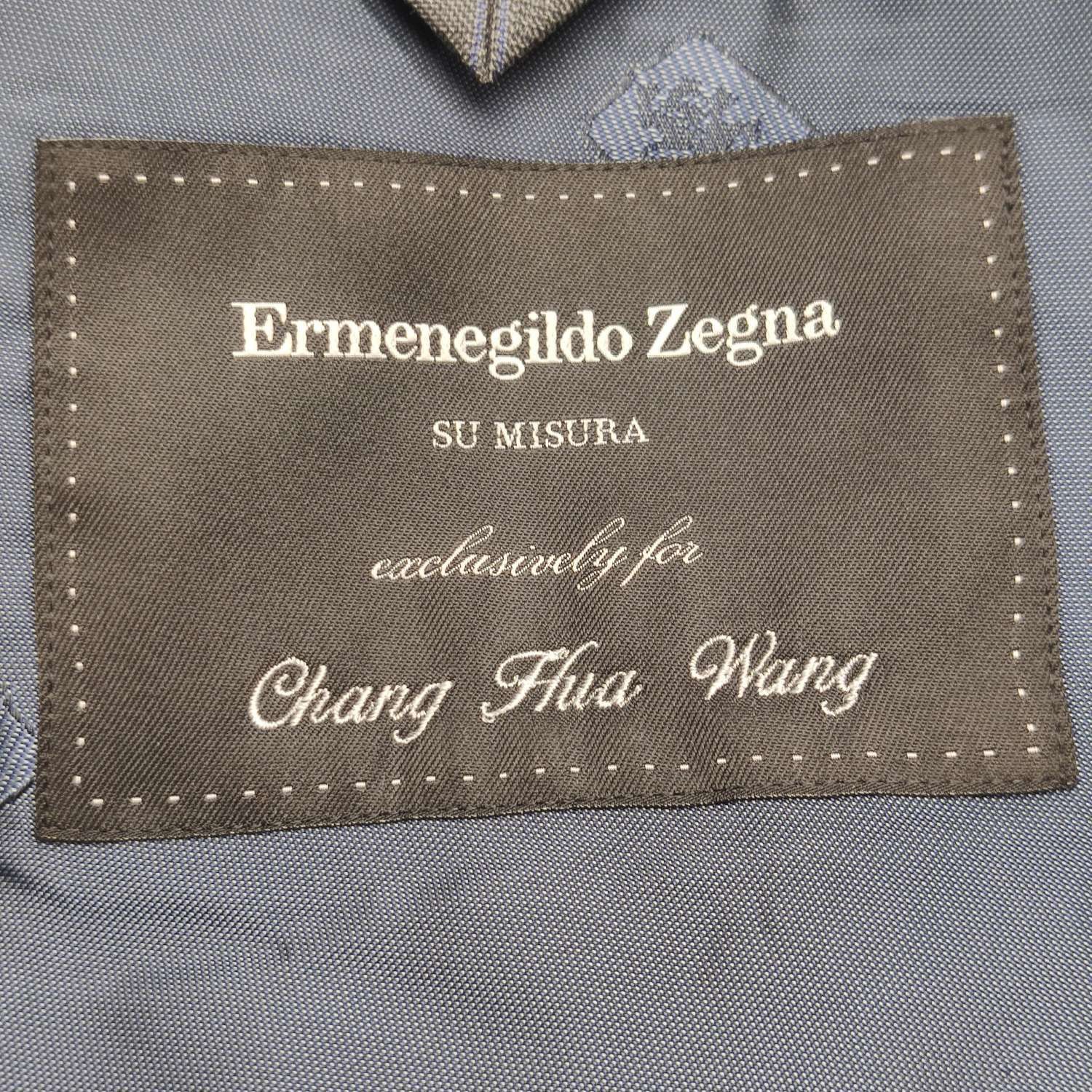 Ermenegildo Zegna Ermenegildo Zegna Wool Silk Windowpane Blazer 40S Size 40S - 5 Thumbnail