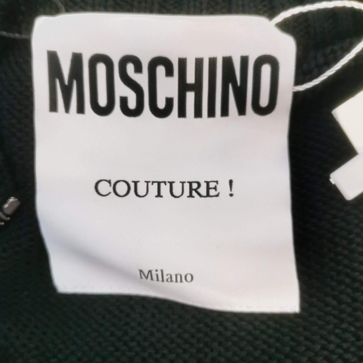 Moschino Moschino Logo Patch Zip-Up Sweater US M Size US M / EU 48-50 / 2 - 7 Thumbnail