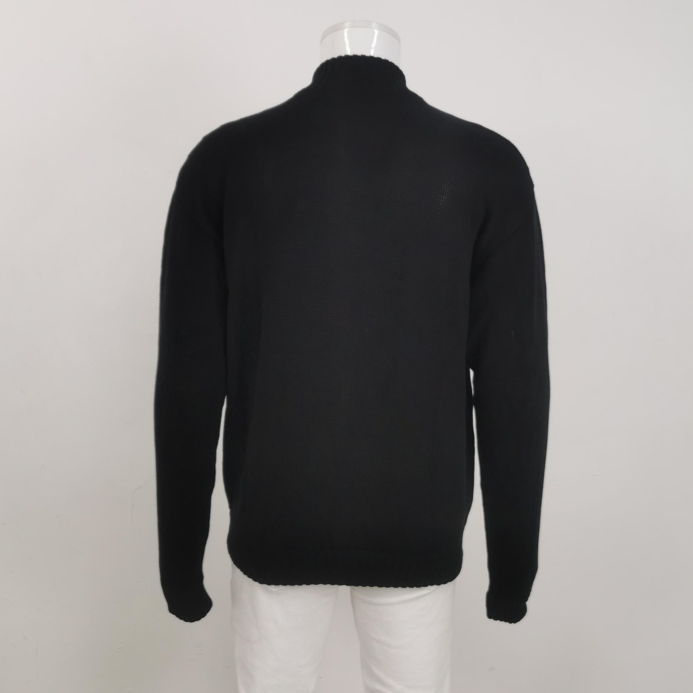 Moschino Moschino Logo Patch Zip-Up Sweater US M Size US M / EU 48-50 / 2 - 3 Thumbnail