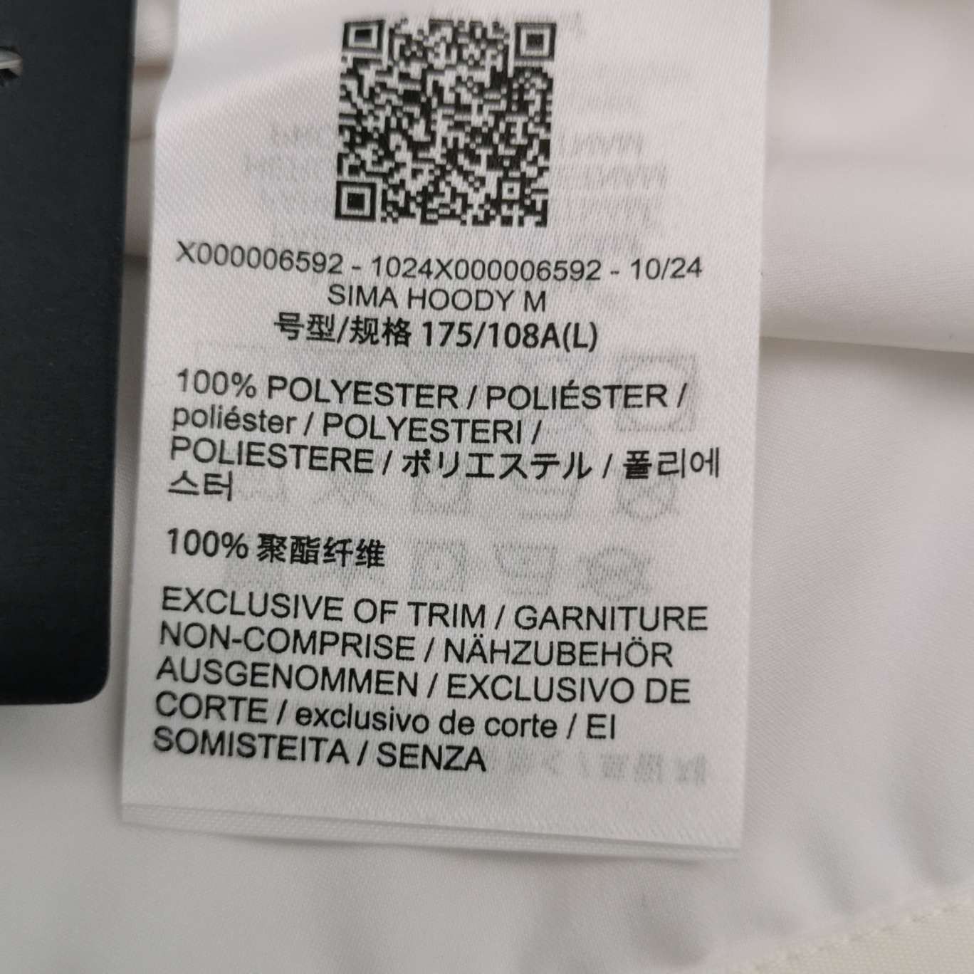 Arc'teryx Arc'teryx White Sima Hoody L Size US L / EU 52-54 / 3 - 10 Thumbnail