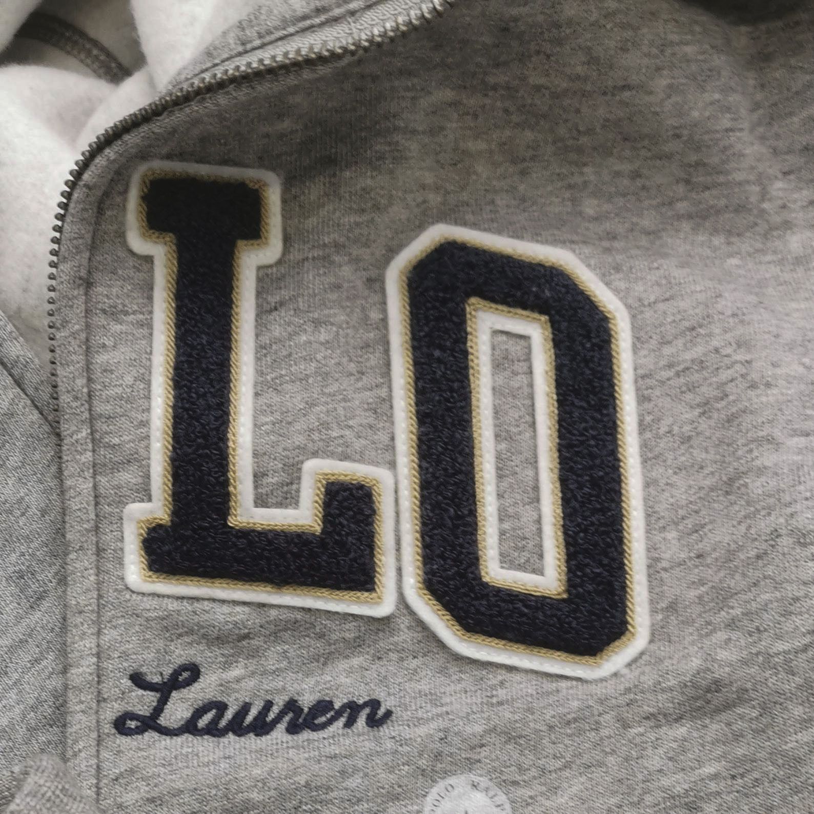 Polo Ralph Lauren Polo Ralph Lauren Logo Patch Zip Hoodie L Size US L / EU 52-54 / 3 - 4 Thumbnail