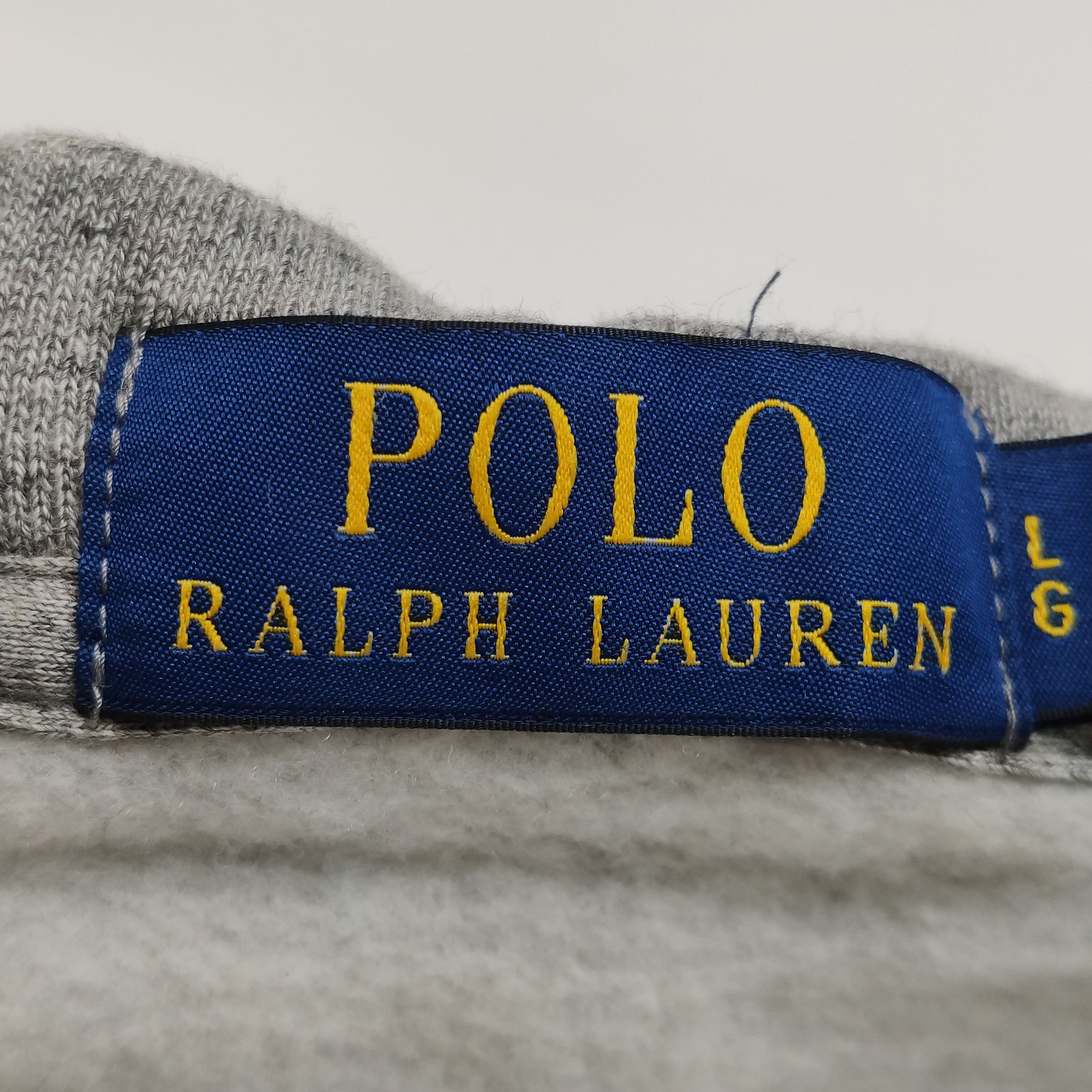 Polo Ralph Lauren Polo Ralph Lauren Logo Patch Zip Hoodie L Size US L / EU 52-54 / 3 - 7 Thumbnail