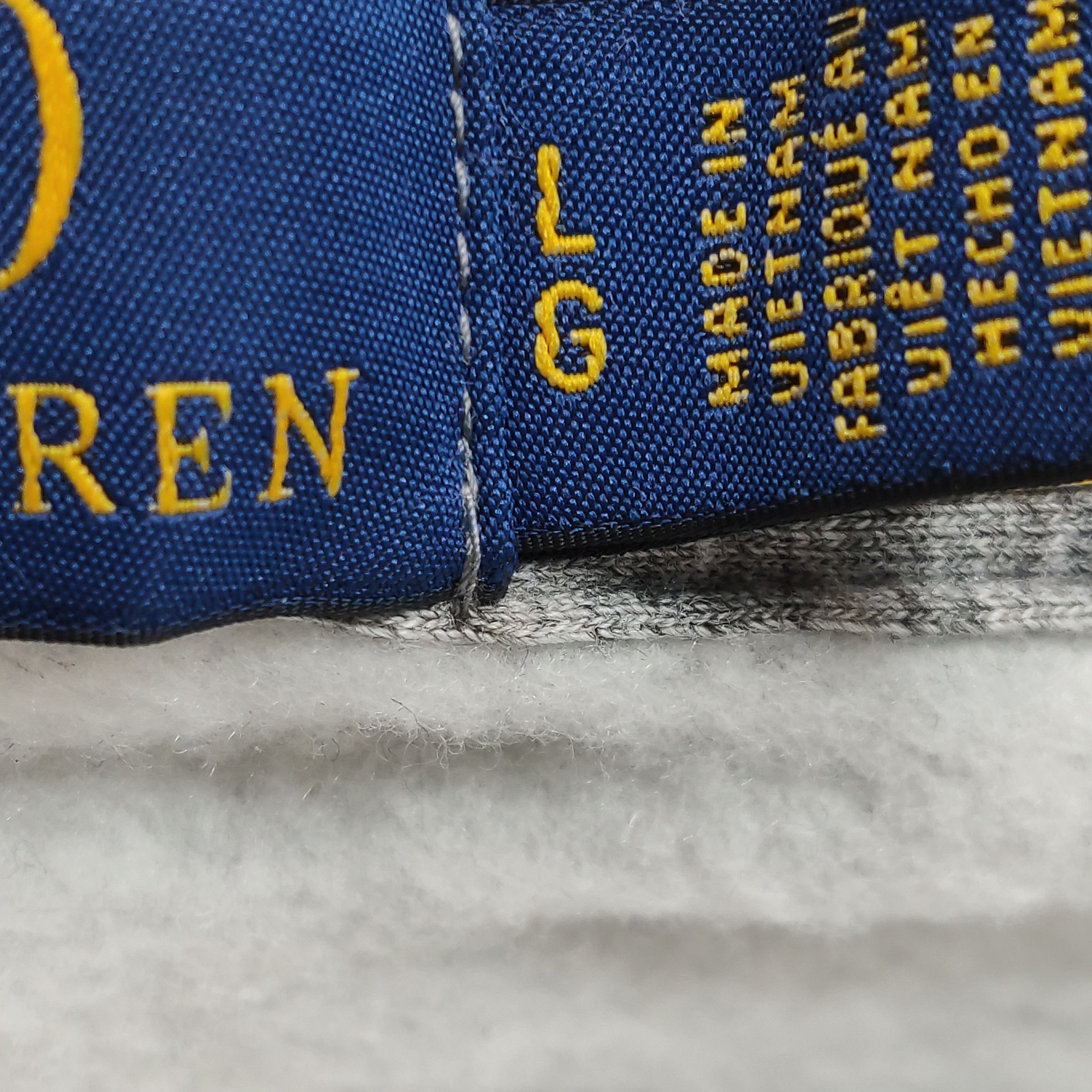 Polo Ralph Lauren Polo Ralph Lauren Logo Patch Zip Hoodie L Size US L / EU 52-54 / 3 - 8 Thumbnail