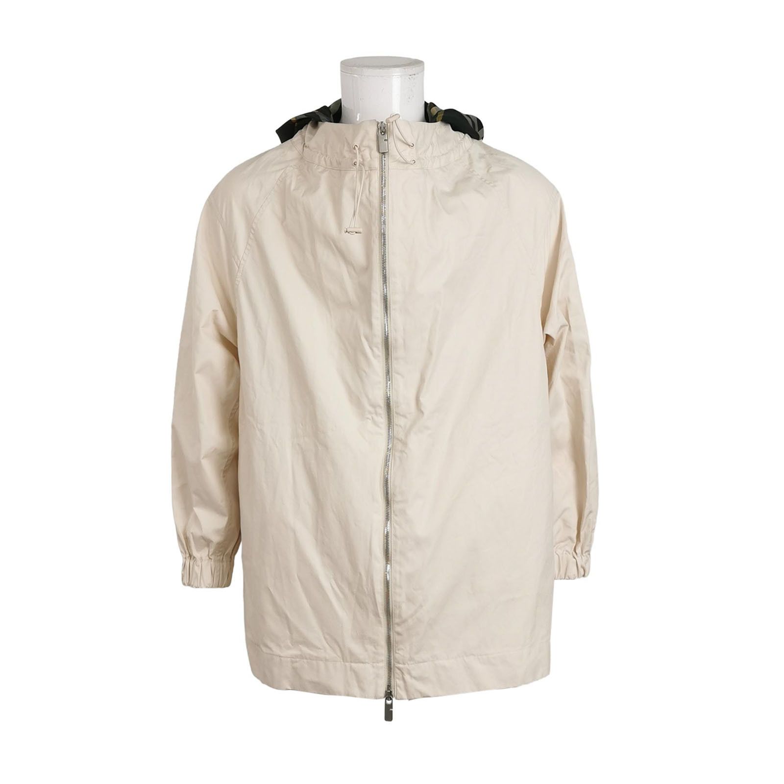 Burberry Burberry Check Hood Cotton Jacket M Size US M / EU 48-50 / 2 - 2 Thumbnail