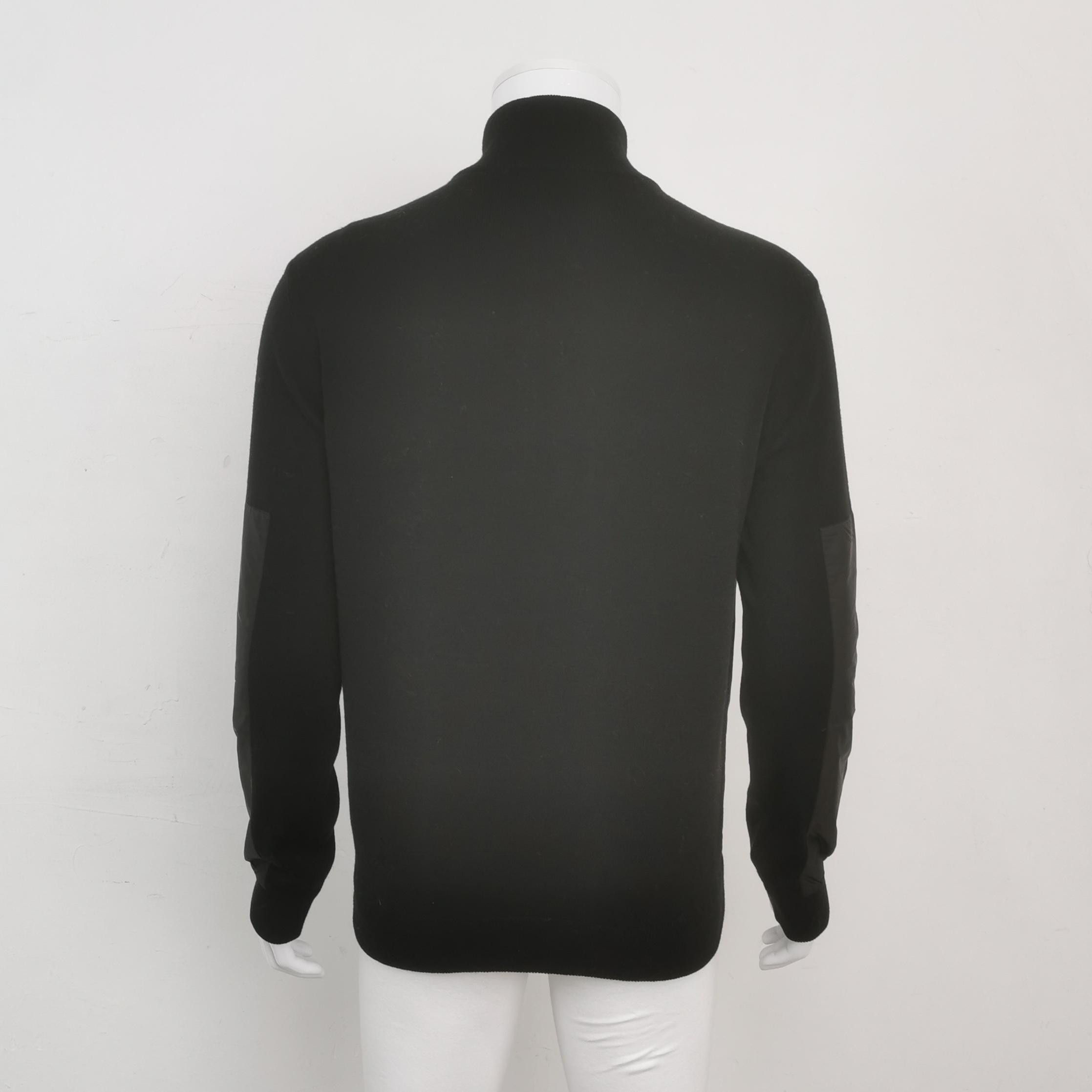 Prada Prada Wool Panel Zip Up Jacket Size 52 Size US L / EU 52-54 / 3 - 2 Thumbnail