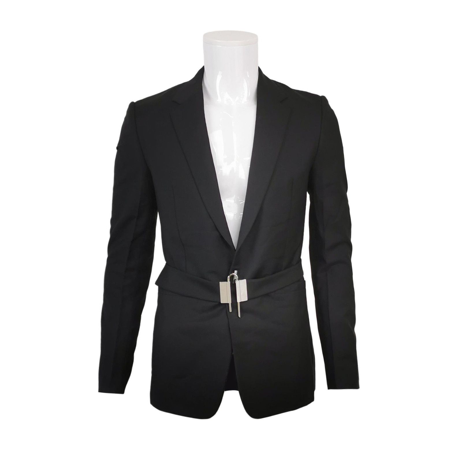 Givenchy Givenchy Metal Lock Wool Mohair Blazer Size 36R Size 36R - 2 Thumbnail