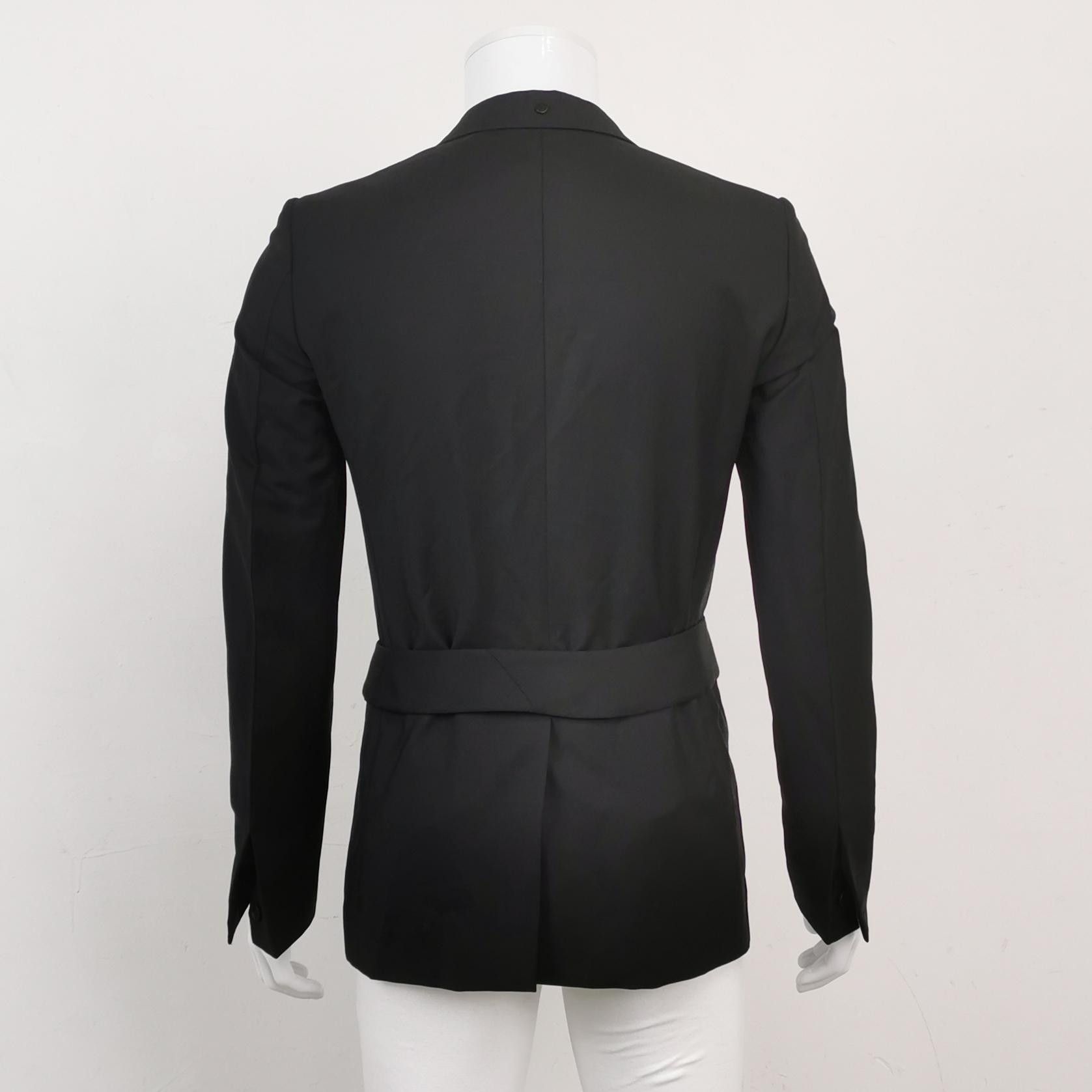 Givenchy Givenchy Metal Lock Wool Mohair Blazer Size 36R Size 36R - 3 Thumbnail