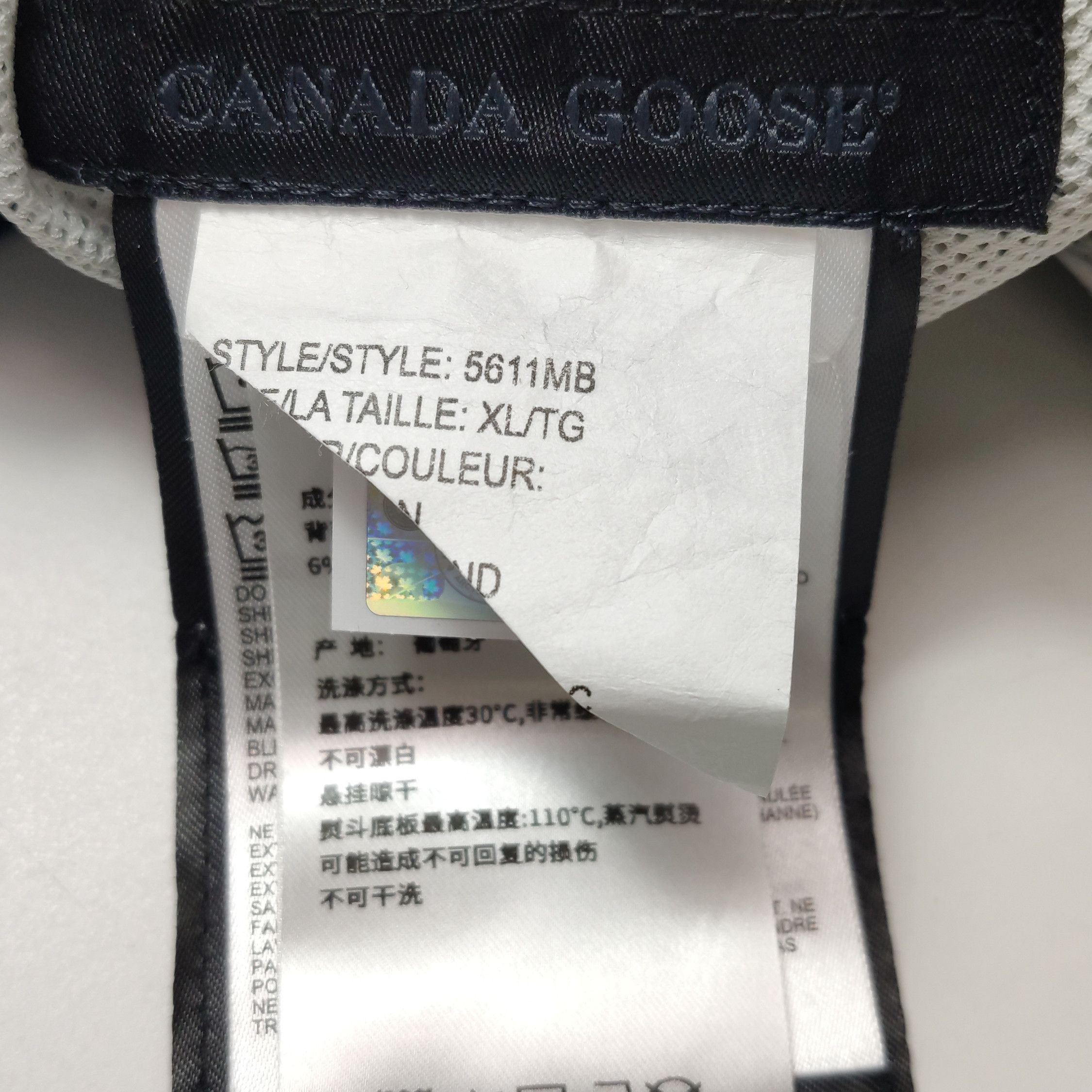 Canada Goose Canada Goose Back Logo Hooded Jacket XL Size US XL / EU 56 / 4 - 10 Thumbnail