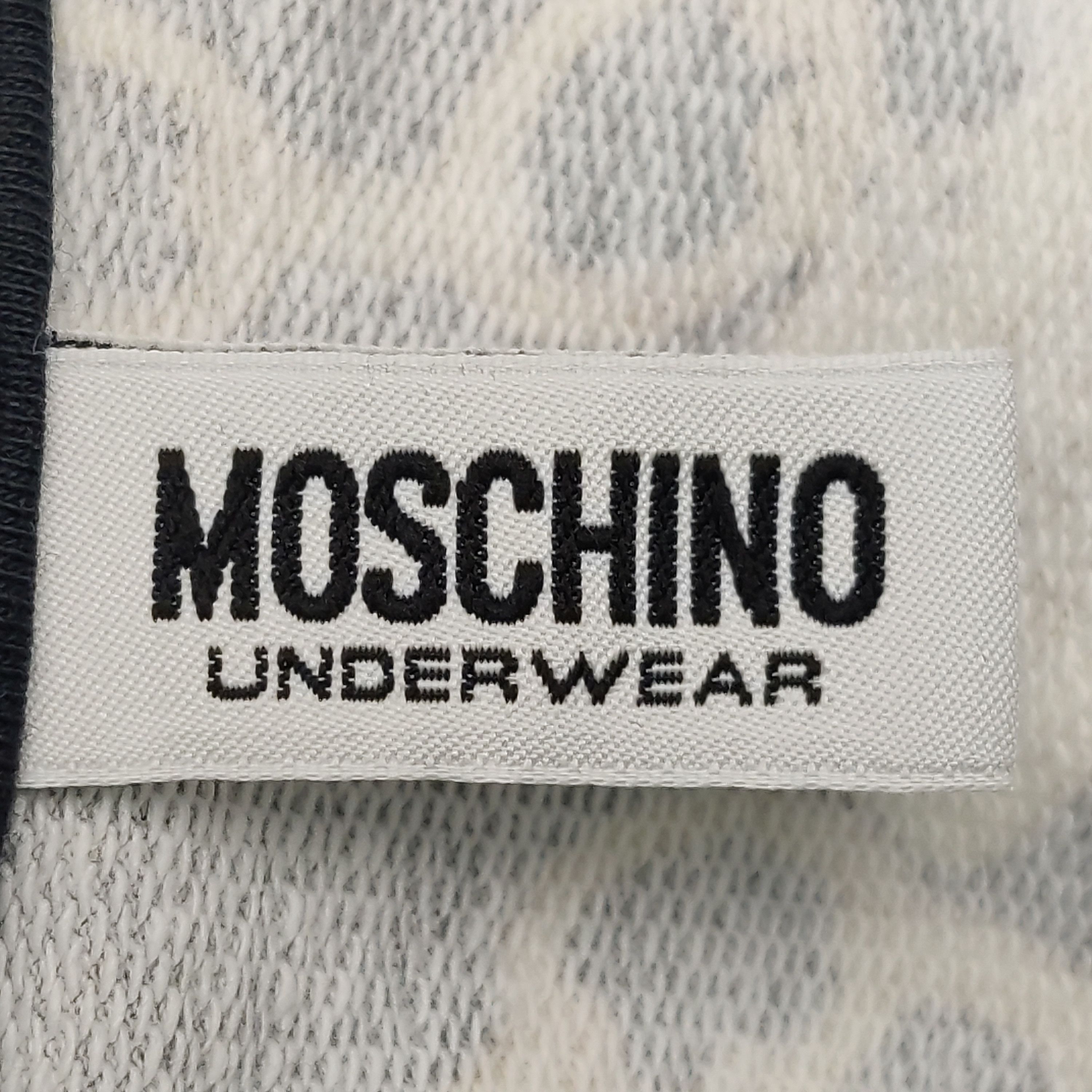 Moschino Moschino Underwear Chain Print Zip Hoodie XXL Size US XXL / EU 58 / 5 - 7 Thumbnail