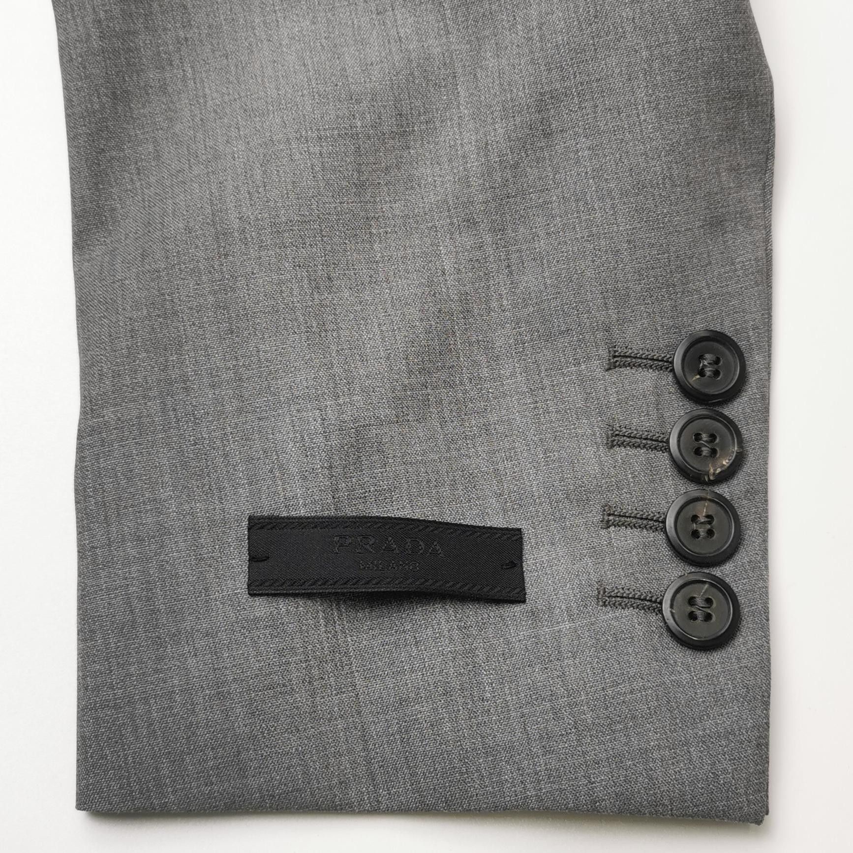 Prada Prada Single Breasted Wool Blazer 34R Size 34R - 4 Thumbnail