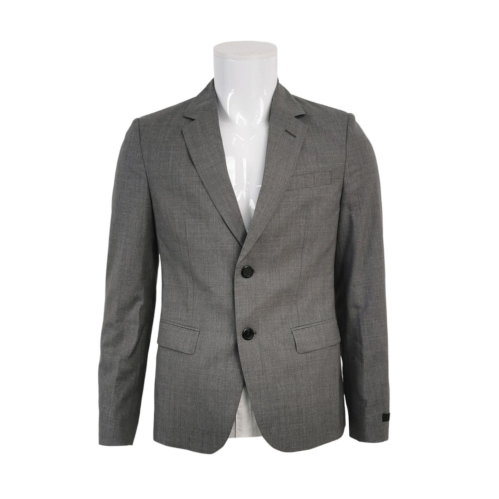 Prada Prada Single Breasted Wool Blazer 34R Size 34R - 2 Thumbnail