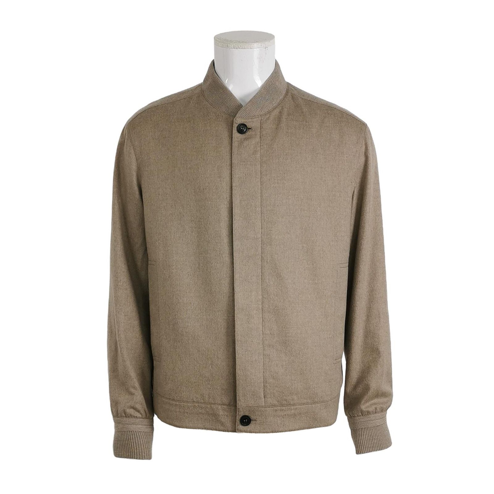Z Zegna Zegna Oasi Cashmere Bomber Jacket Size 52 Size US L / EU 52-54 / 3 - 2 Thumbnail