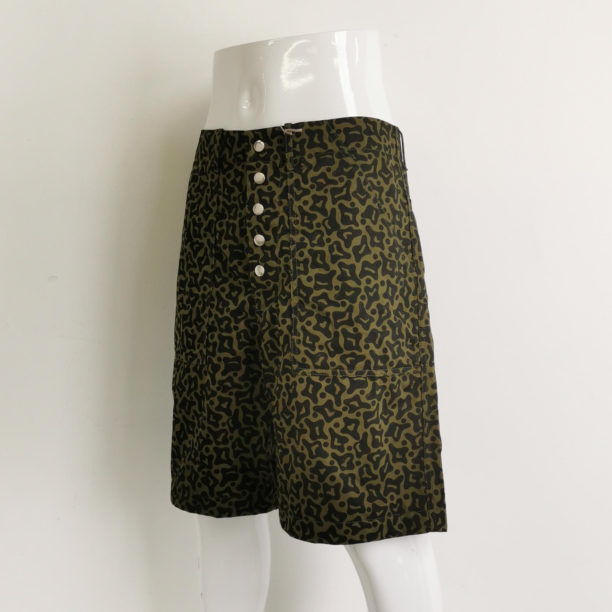 Marni Marni Abstract Print Cotton Linen Shorts Size 32 Size US 32 / EU 48 - 3 Thumbnail