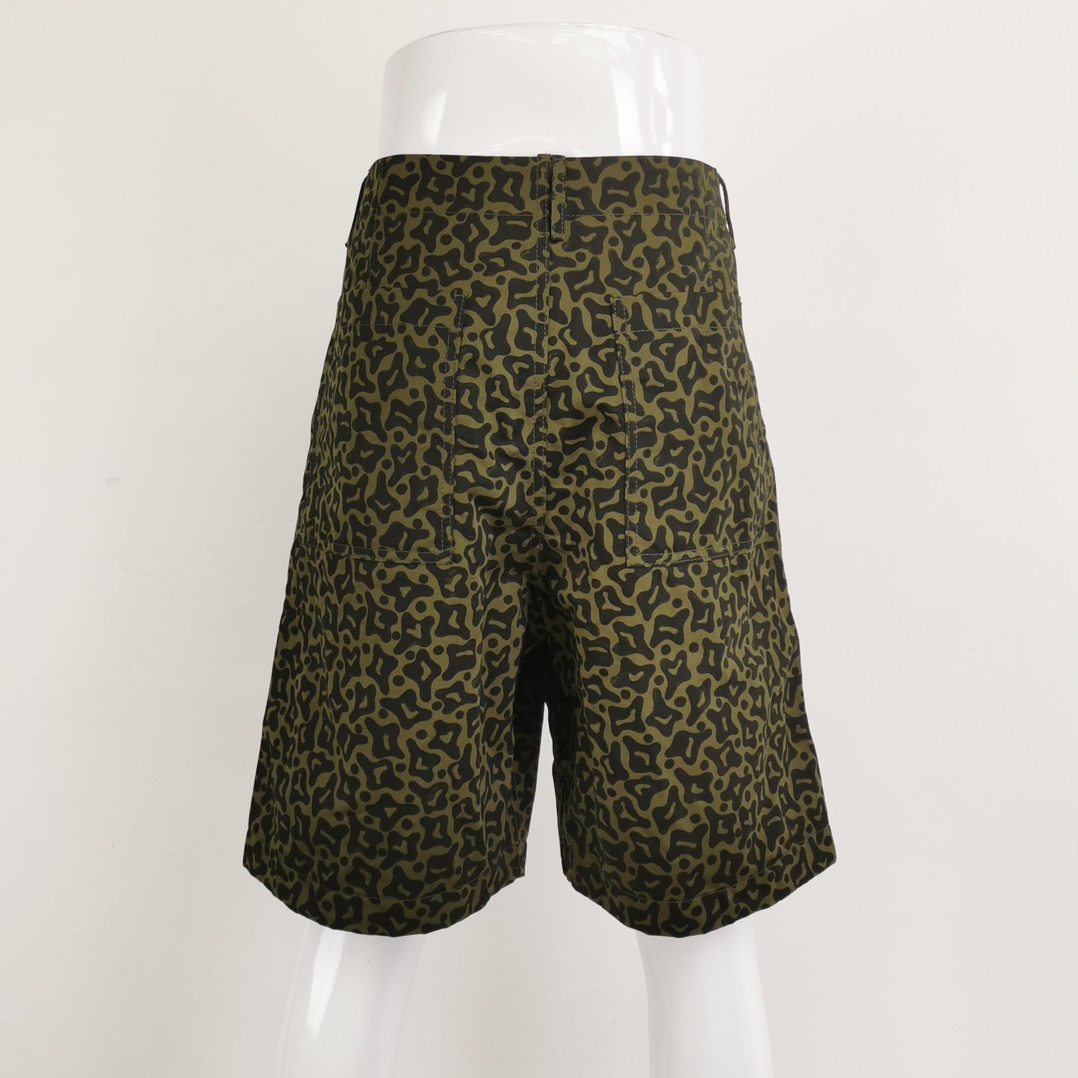 Marni Marni Abstract Print Cotton Linen Shorts Size 32 Size US 32 / EU 48 - 4 Thumbnail