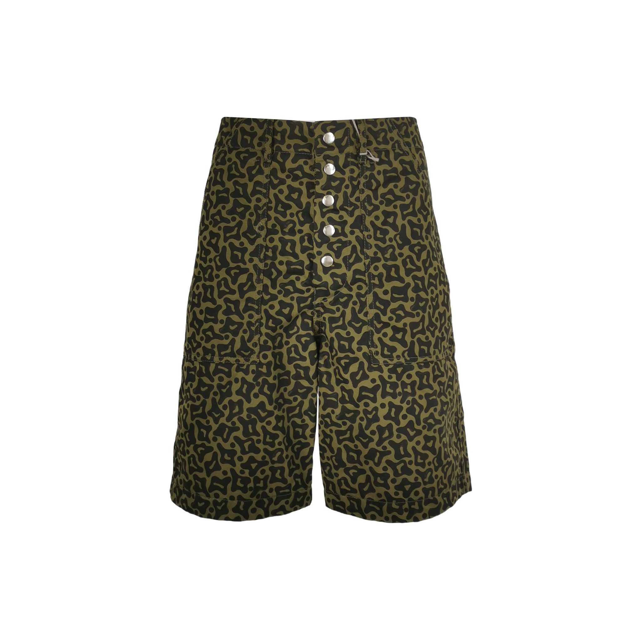 Marni Marni Reversible Patterned Cotton Linen Shorts 32 Size US 32 / EU 48 - 2 Thumbnail
