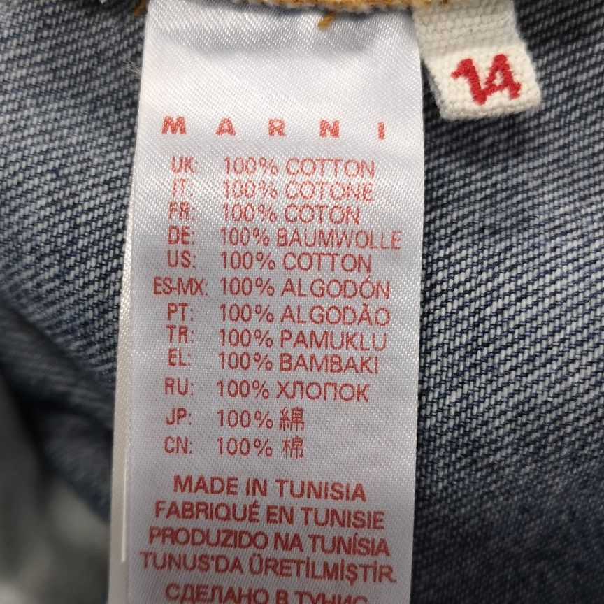 Marni Marni Two-Tone Cargo Denim Shorts Size 28 Size US 28 / EU 44 - 10 Thumbnail