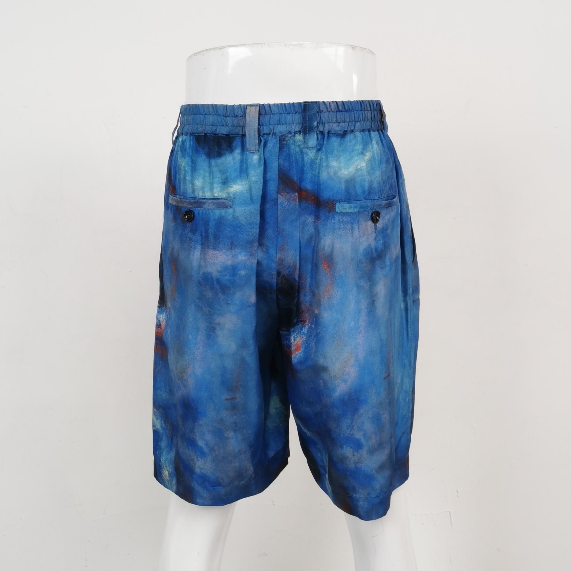 Marni Marni Abstract Silk Shorts Size 44 Size US 28 / EU 44 - 3 Thumbnail