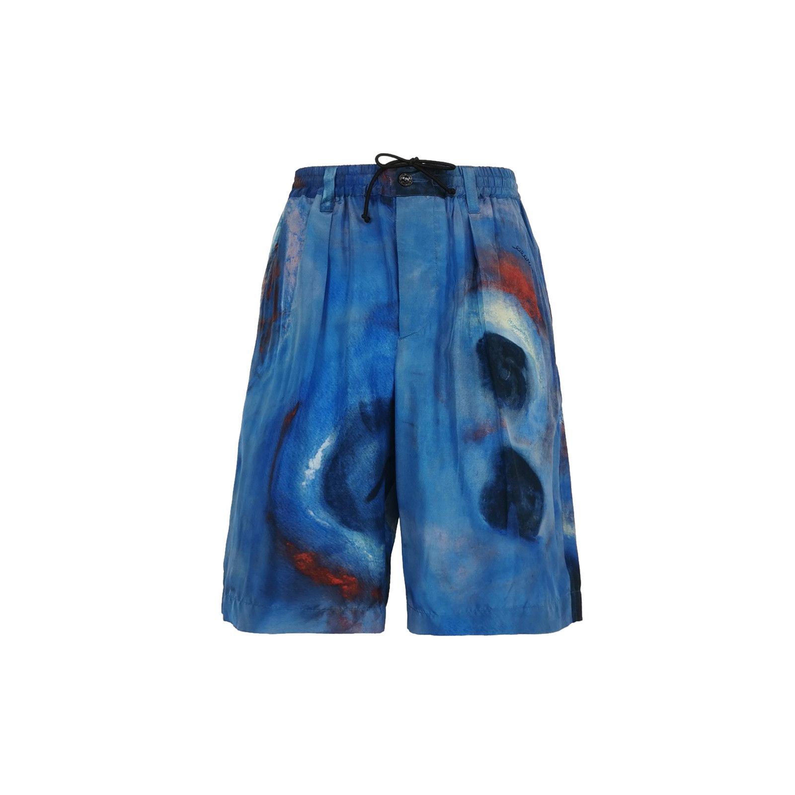 Marni Marni Abstract Silk Shorts Size 44 Size US 28 / EU 44 - 2 Thumbnail