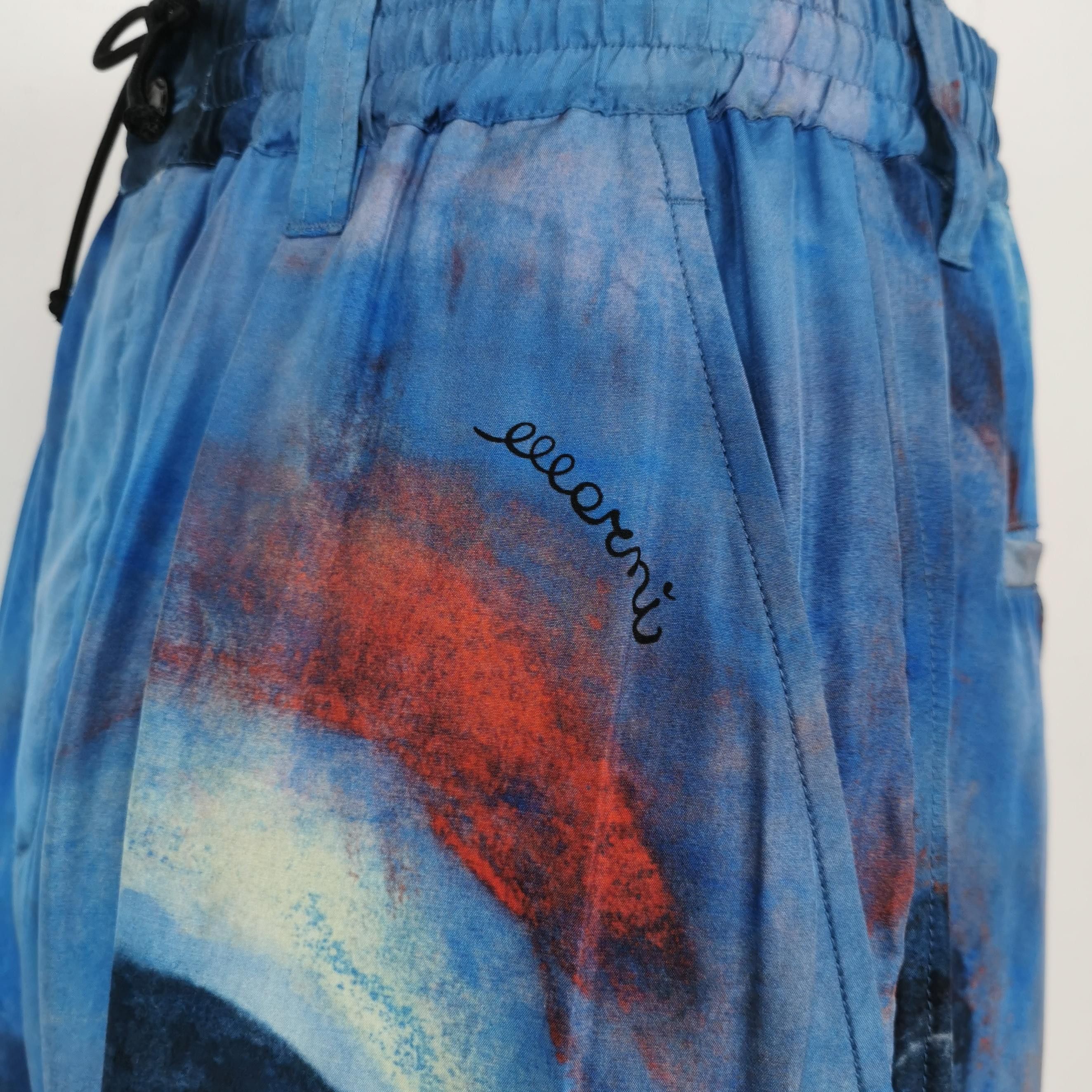 Marni Marni Abstract Silk Shorts Size 44 Size US 28 / EU 44 - 4 Thumbnail