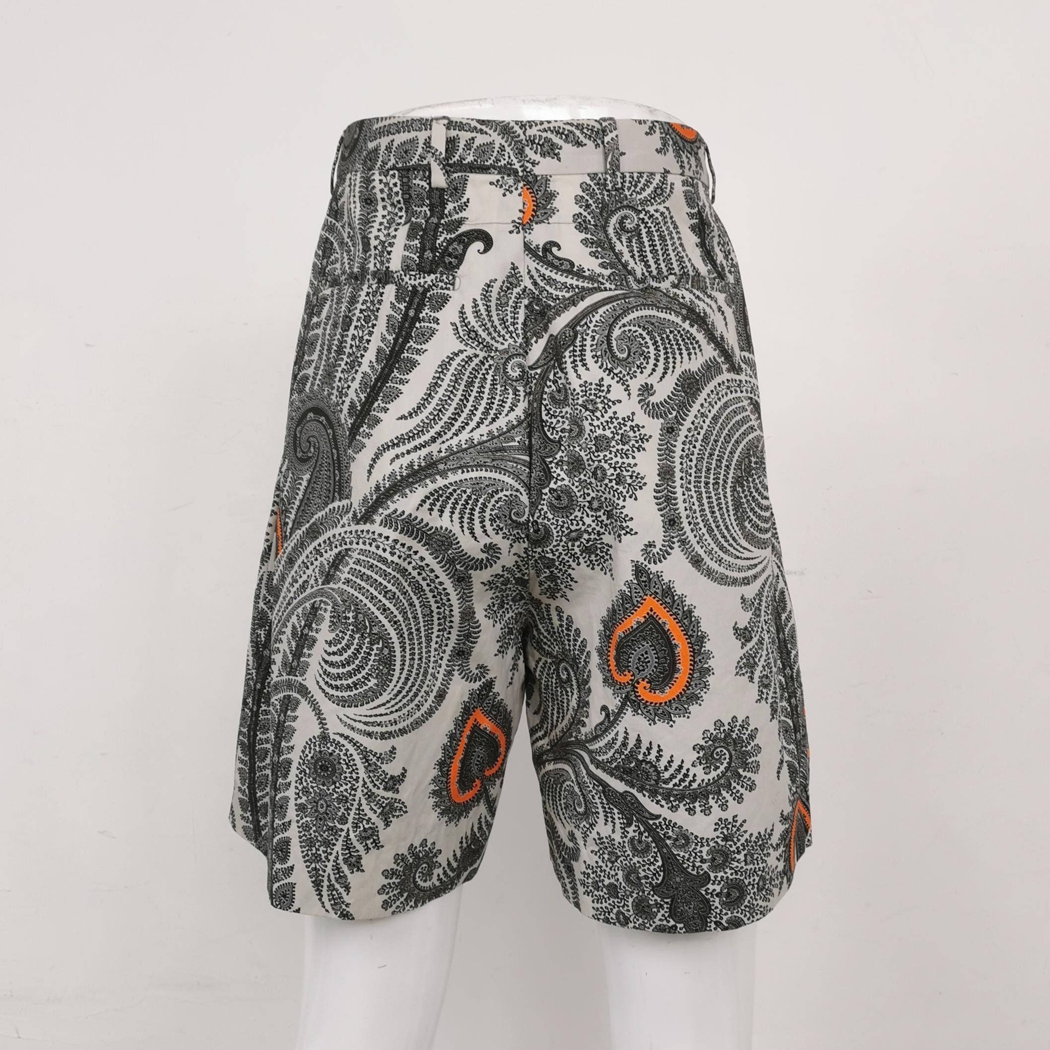 Givenchy Givenchy Paisley Print Cotton Shorts Size 28 Size US 28 / EU 44 - 3 Thumbnail