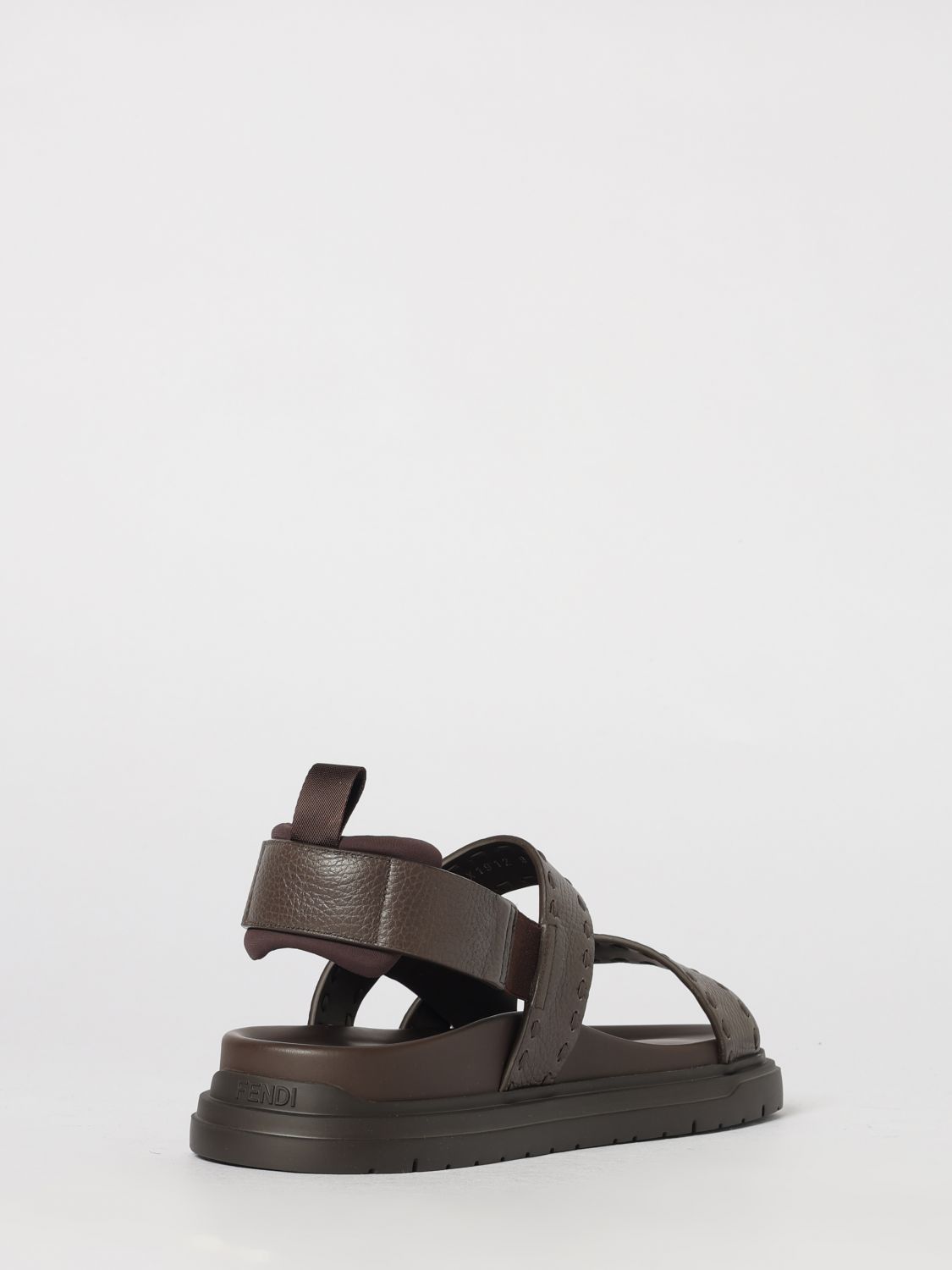 Fendi Fendi Sandals Men Dark Size US 10 / EU 43 - 3 Thumbnail