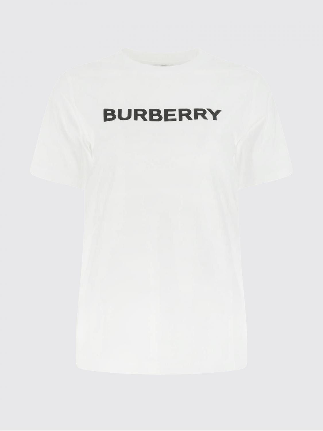 Burberry Burberry T-Shirt Woman White Size XXS / US 00 / IT 34 - 2 Thumbnail