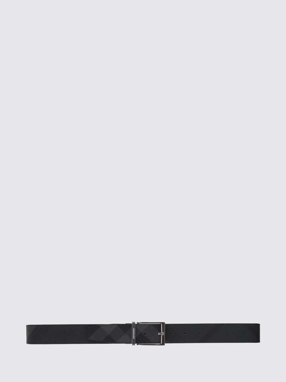 Burberry Burberry Belt Men Grey Size ONE SIZE - 2 Thumbnail