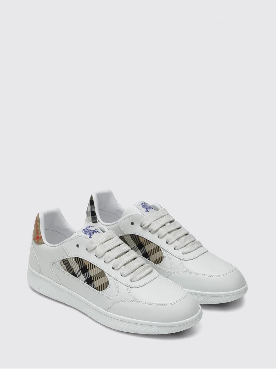 Burberry Burberry Sneakers Men Nude Size US 8.5 / EU 41-42 - 2 Thumbnail