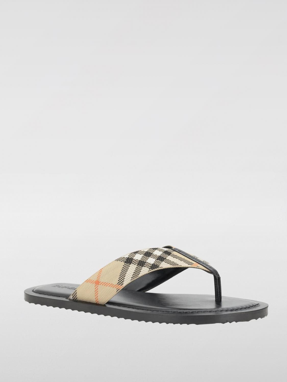 Burberry Burberry Sandals Men Sand Size US 7 / EU 40 - 2 Thumbnail