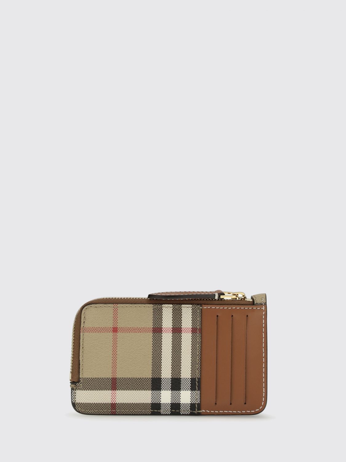 Burberry Burberry Wallet Woman Brown Size ONE SIZE - 2 Thumbnail