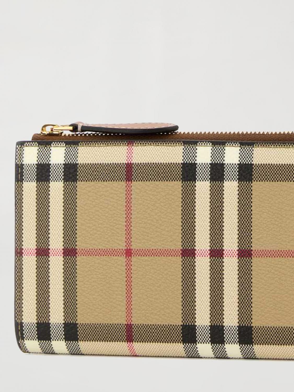 Burberry Burberry Wallet Woman Brown Size ONE SIZE - 3 Thumbnail