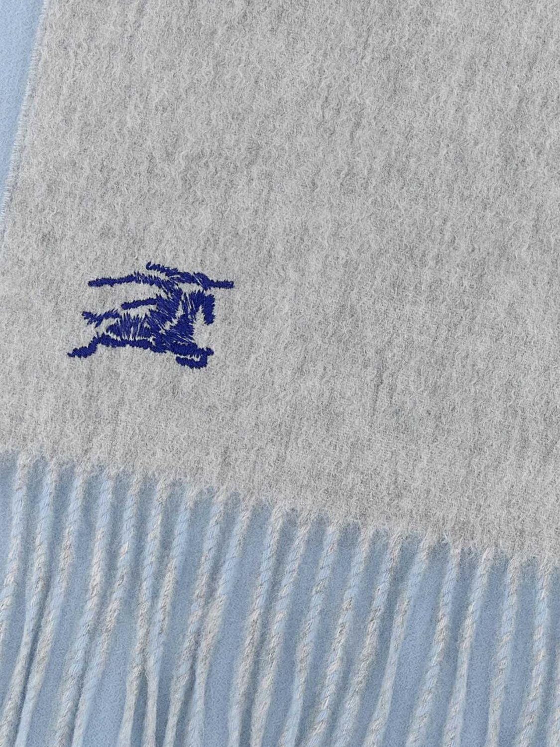 Burberry Burberry Scarf Men Grey Size ONE SIZE - 2 Thumbnail