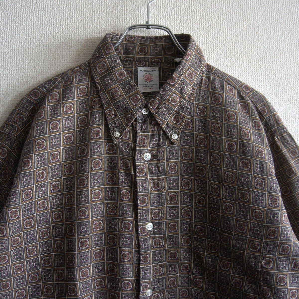 Arrow Arrow 60S Back-collar button-down Shirt Size L Size US L / EU 52-54 / 3 - 2 Thumbnail