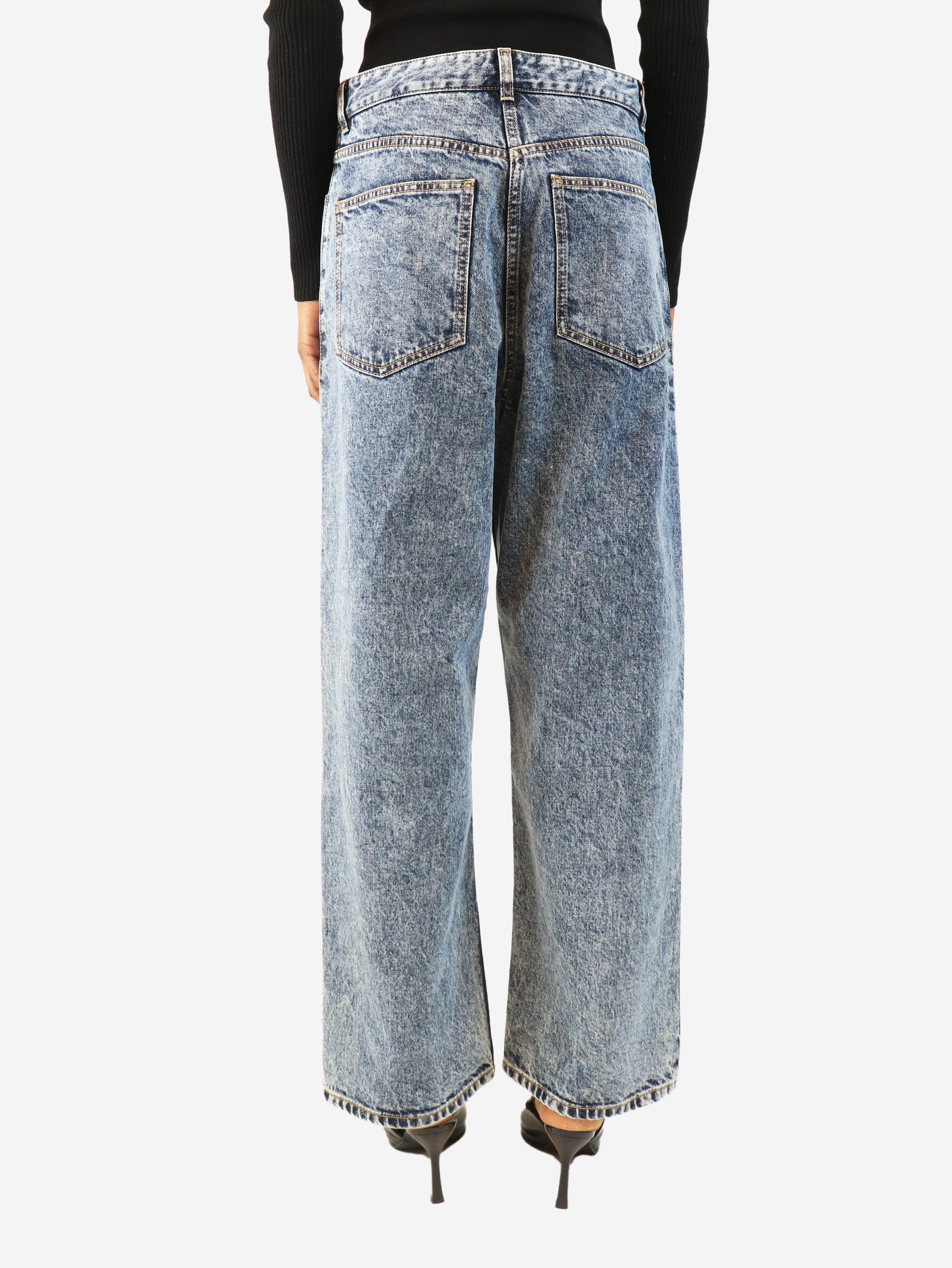Alaia Blue acid wash jeans - UK 6 Size 24" / US 00 / IT 34 - 3 Thumbnail