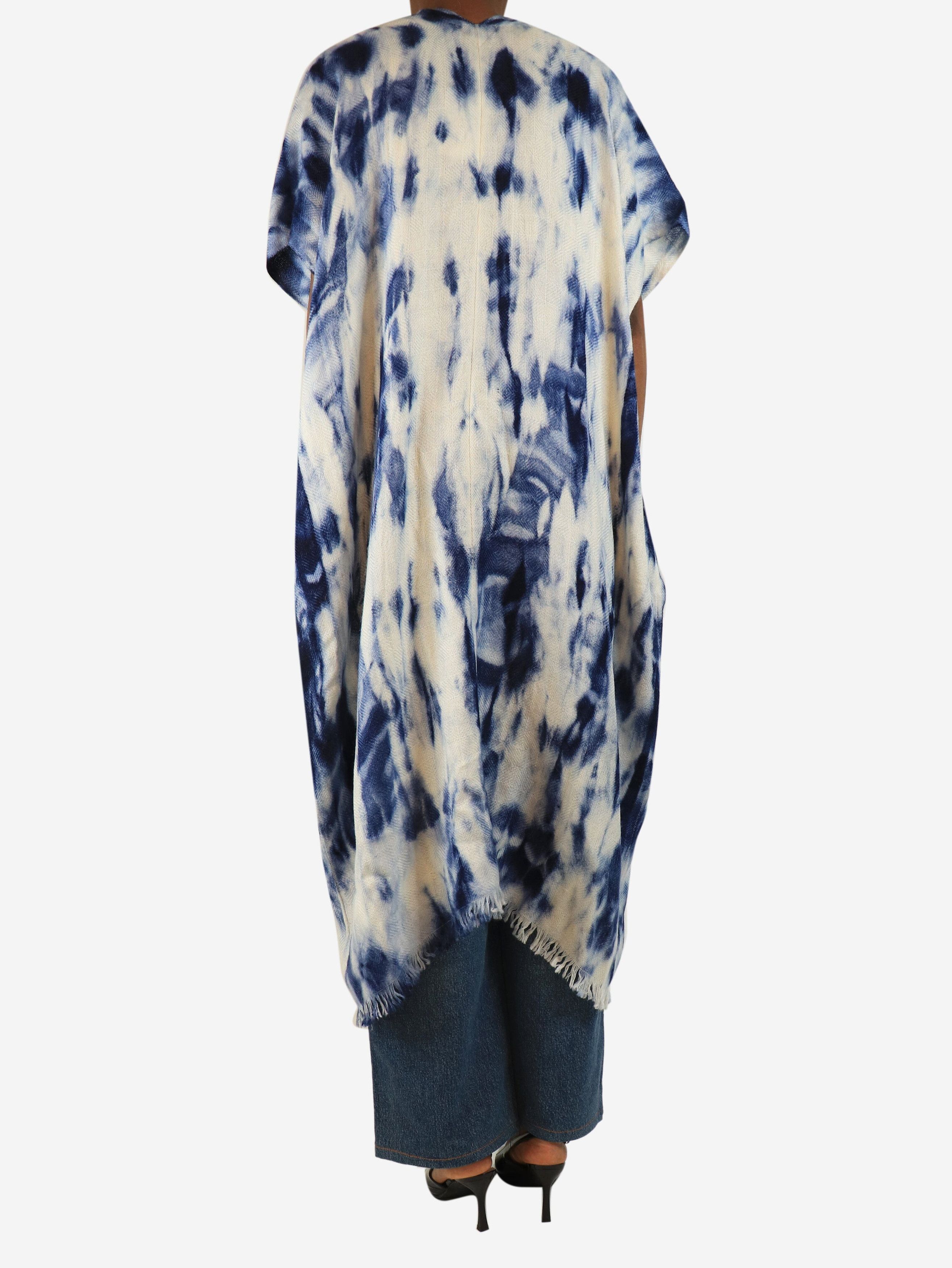 Other Blue and white Aline kaftan - One Size ONE SIZE - 2 Thumbnail