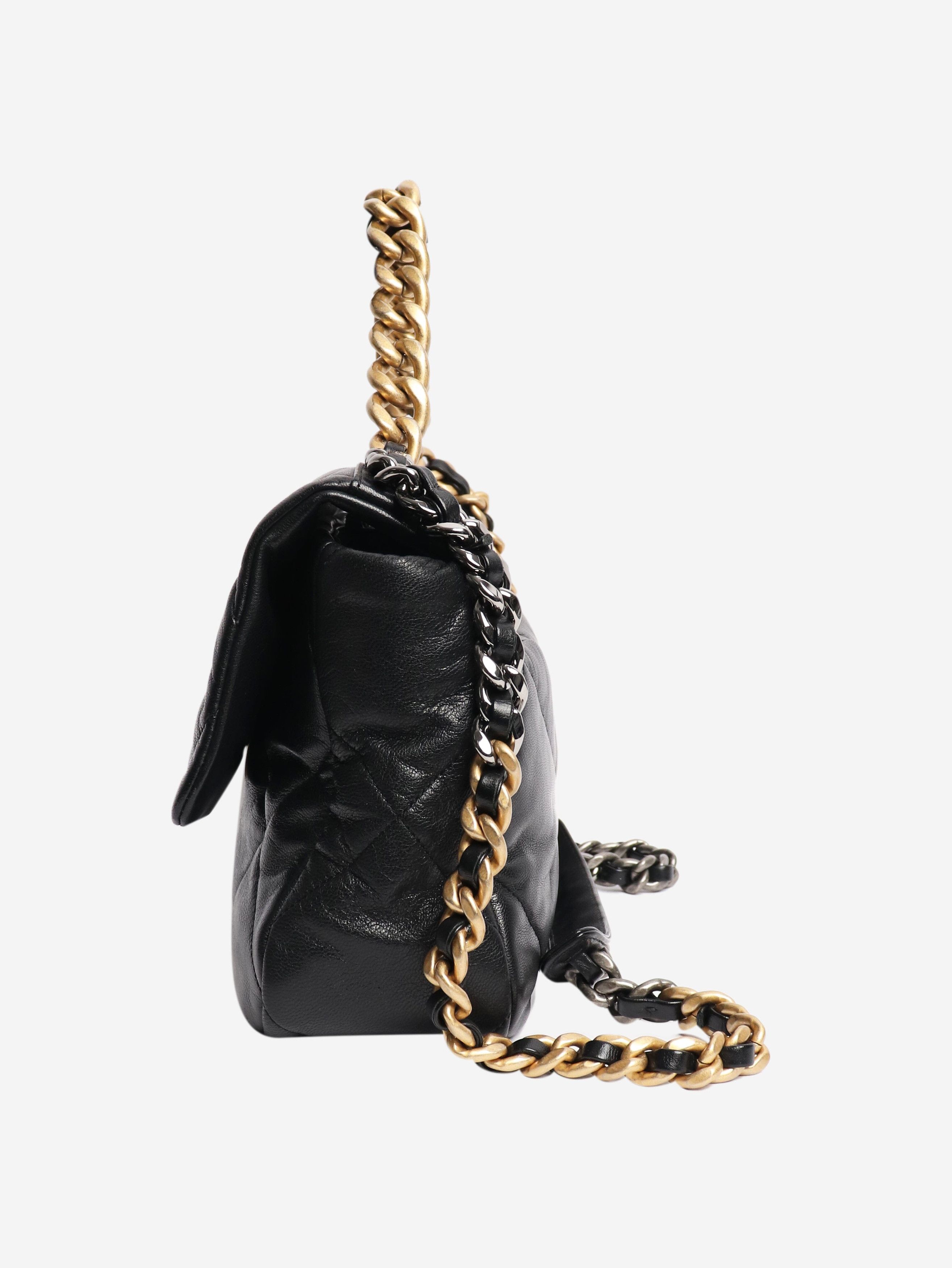 Other Black 2019 leather 19 leather flap shoulder bag Size ONE SIZE - 3 Thumbnail
