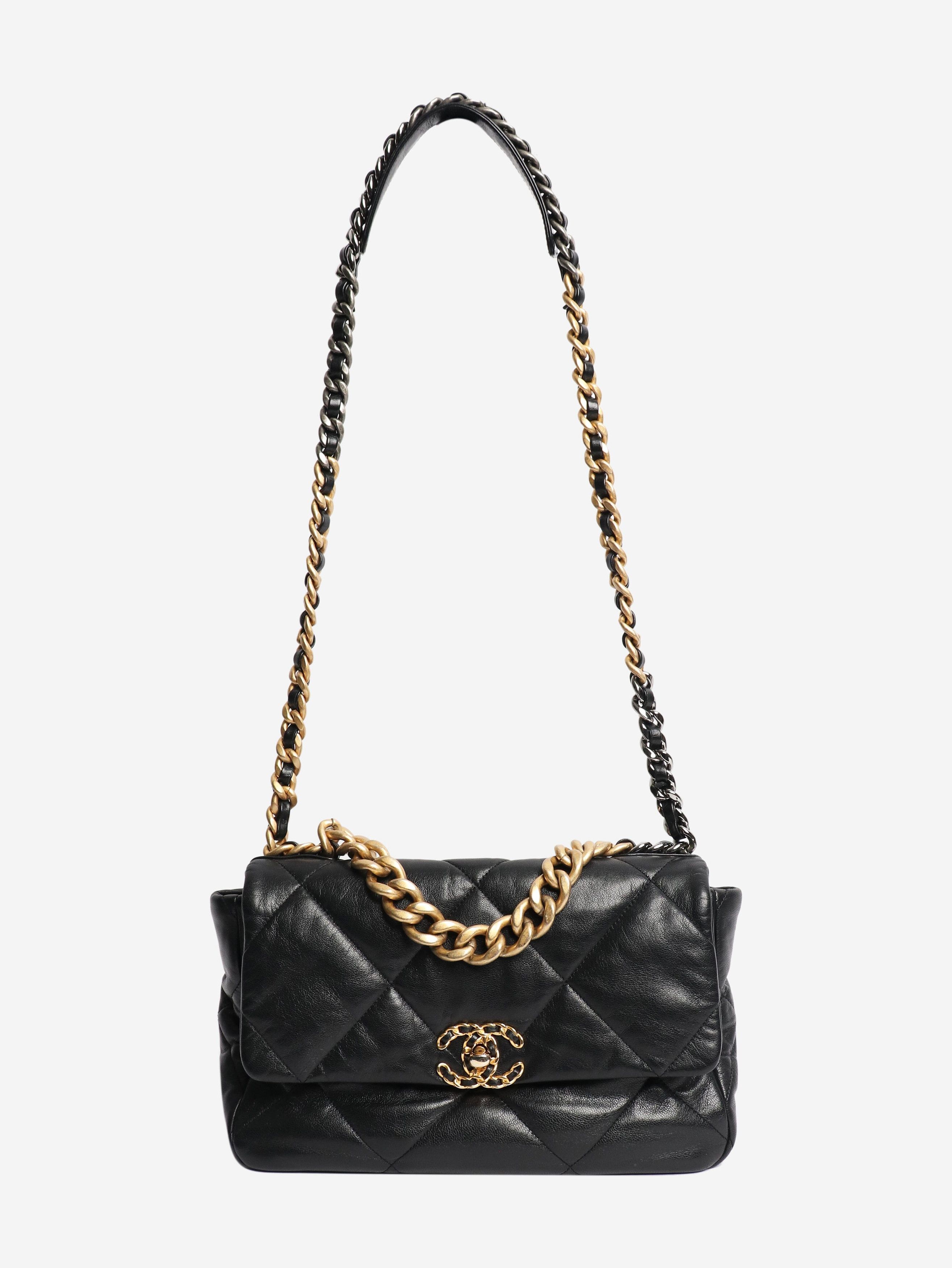 Other Black 2019 leather 19 leather flap shoulder bag Size ONE SIZE - 2 Thumbnail