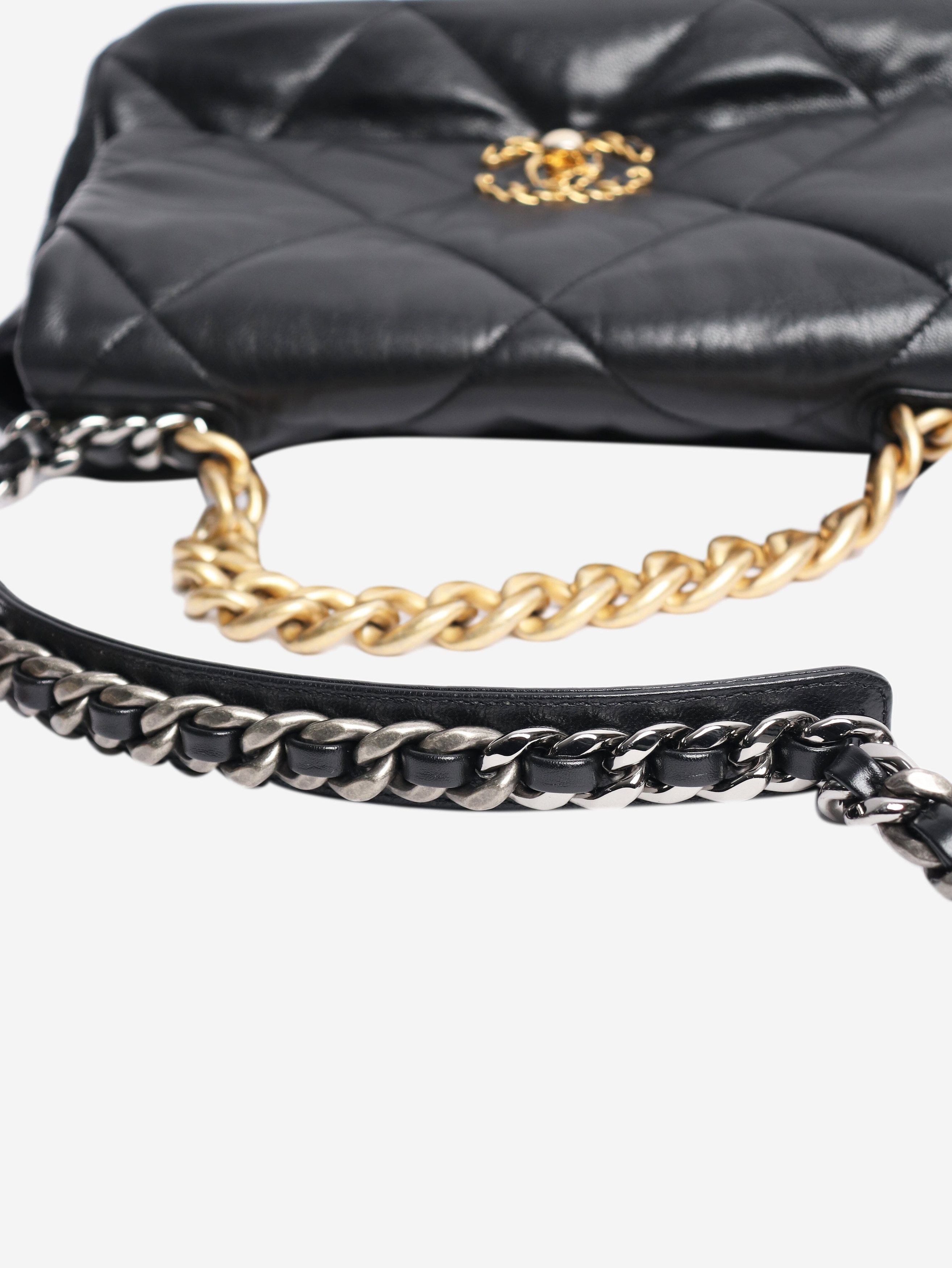 Other Black 2019 leather 19 leather flap shoulder bag Size ONE SIZE - 8 Thumbnail