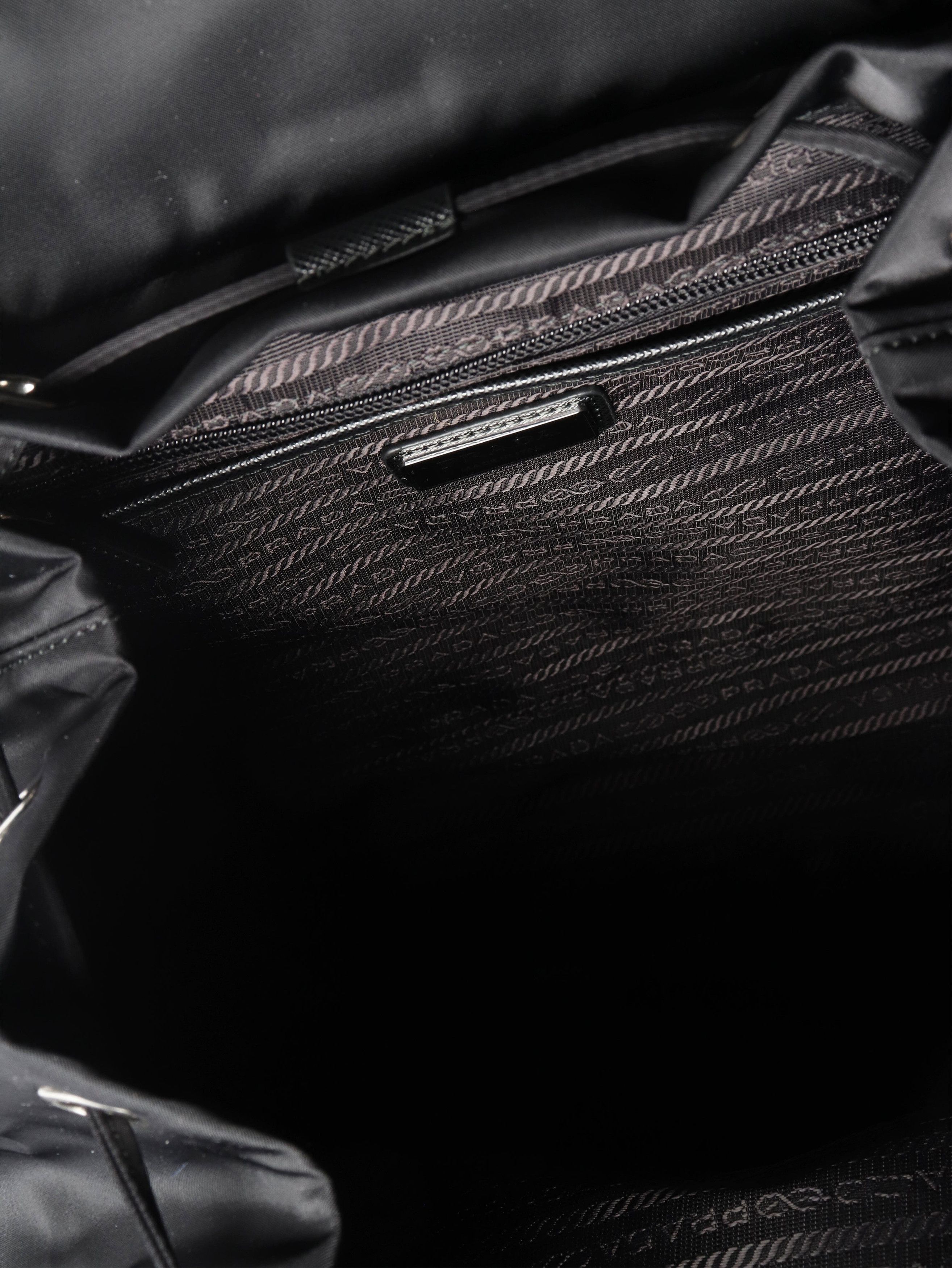 Prada Black Re-Nylon backpack Size ONE SIZE - 7 Thumbnail