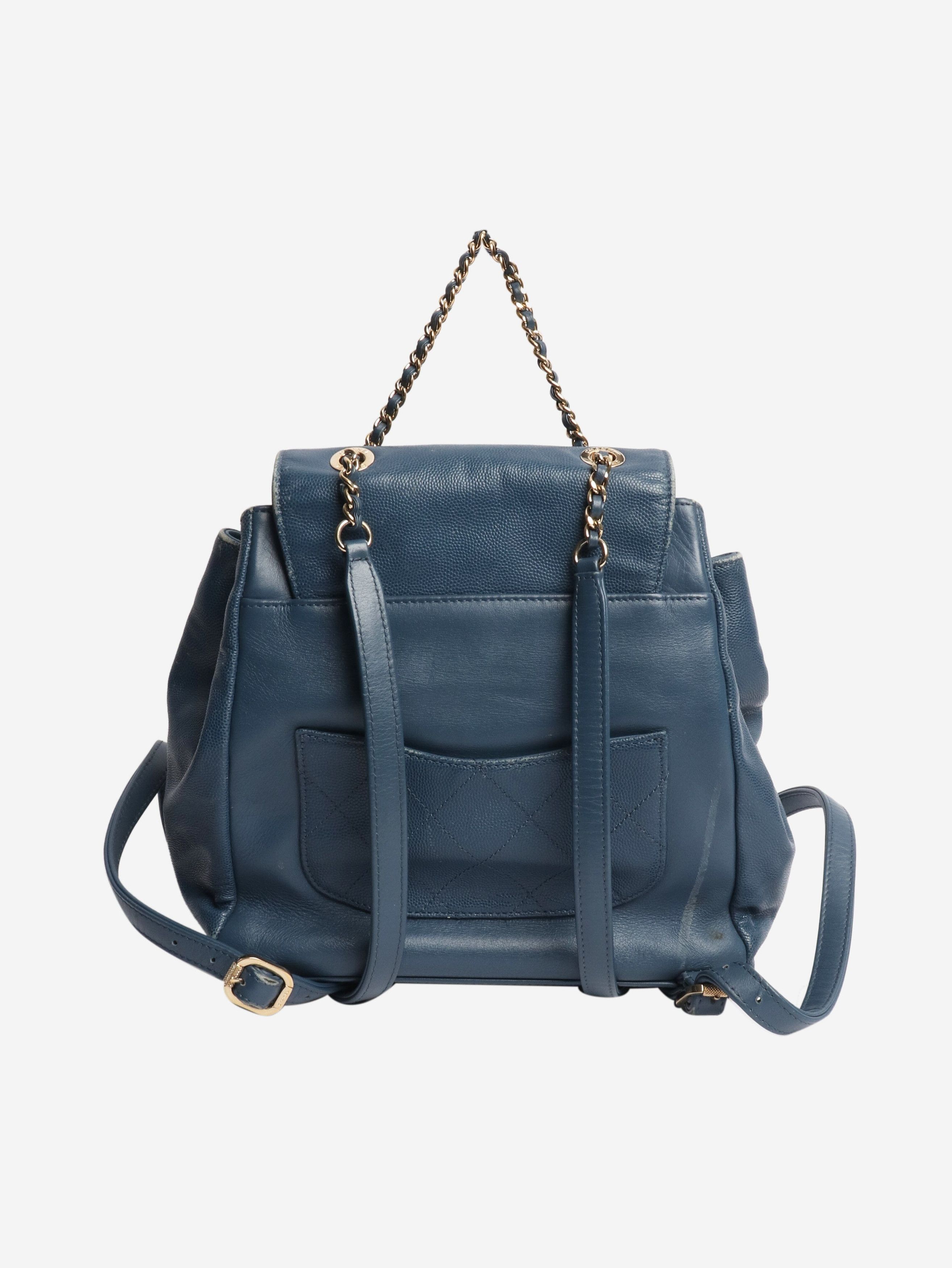 Other Blue caviar leather backpack Size ONE SIZE - 3 Thumbnail