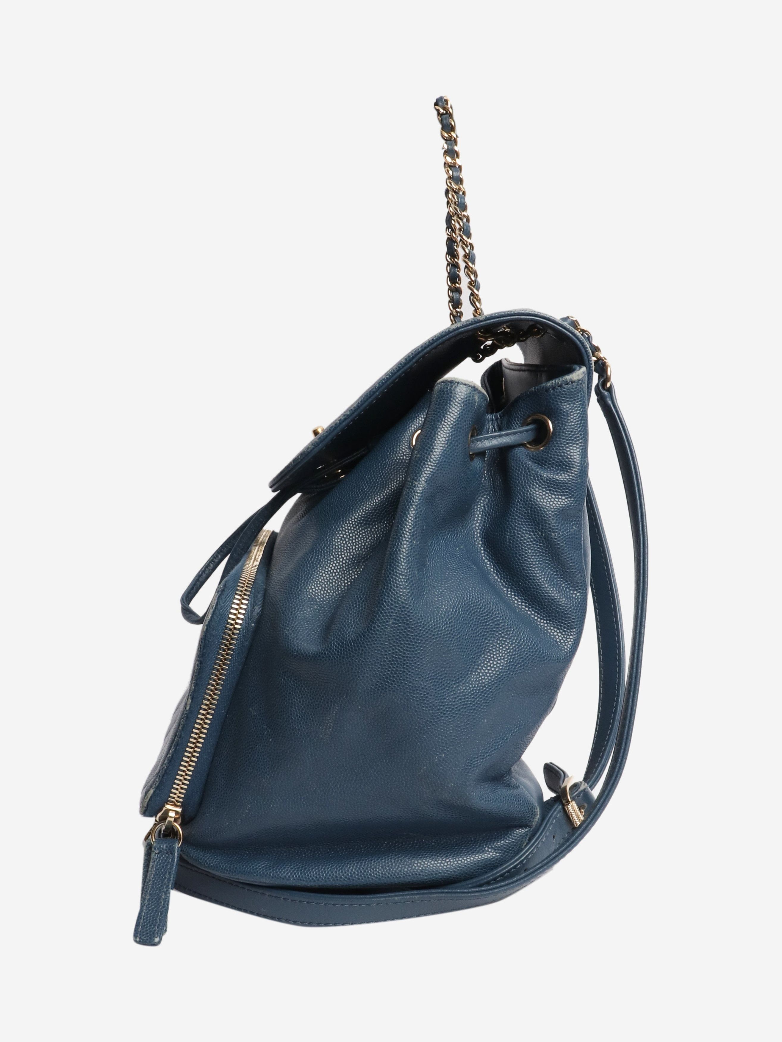 Other Blue caviar leather backpack Size ONE SIZE - 2 Thumbnail