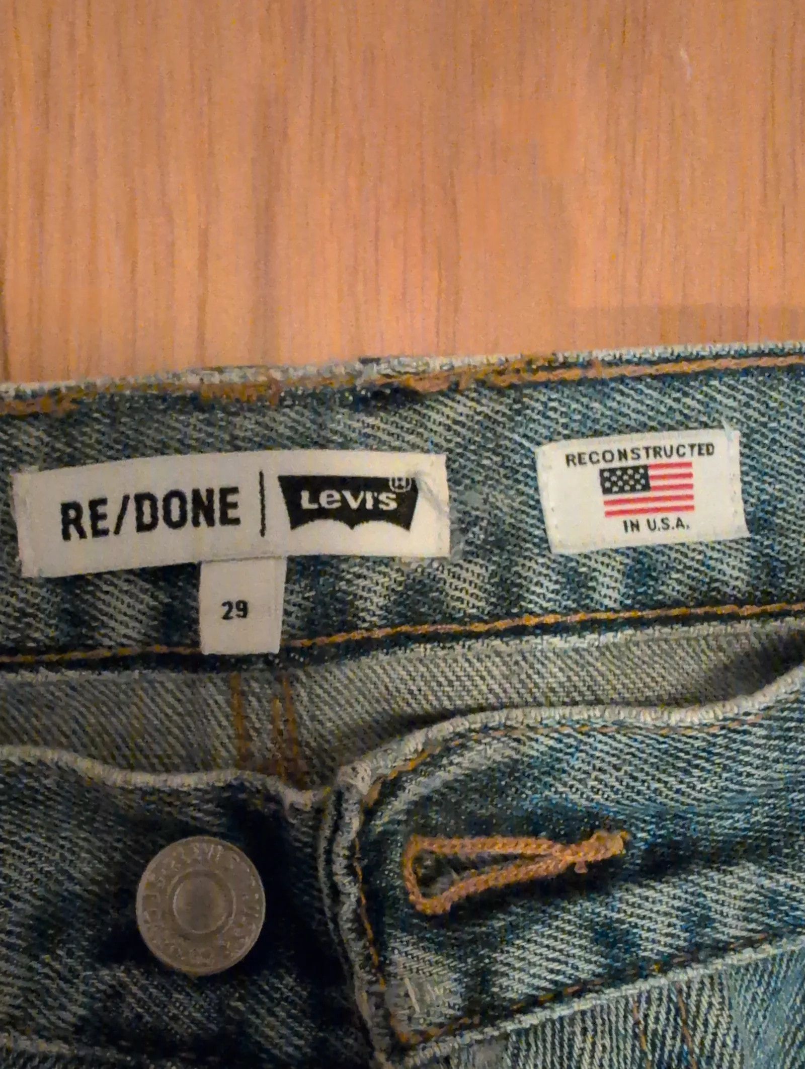 RE/DONE Re/done levi's Jeans Size 29" - 2 Thumbnail