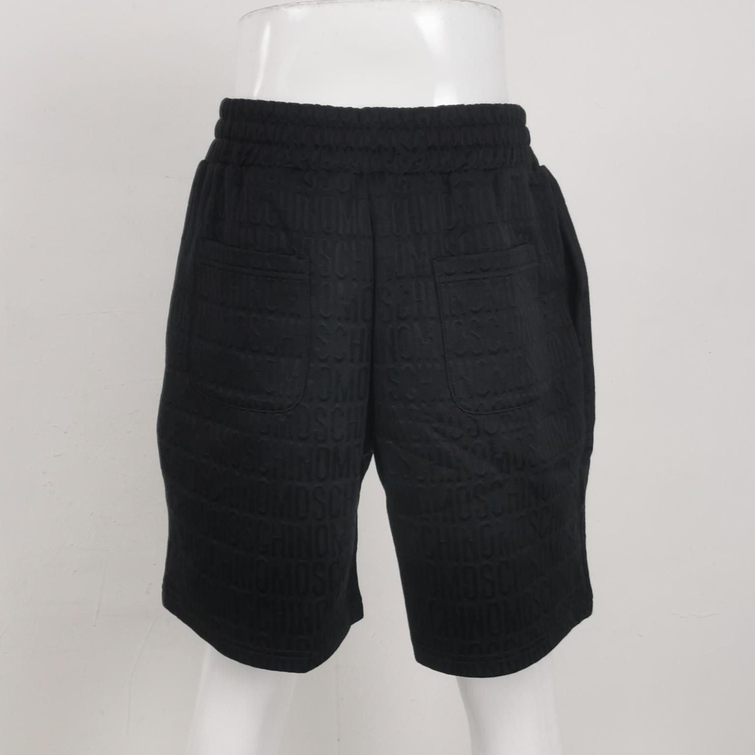 Moschino Moschino Logo Textured Shorts Size 34 Size US 34 / EU 50 - 3 Thumbnail