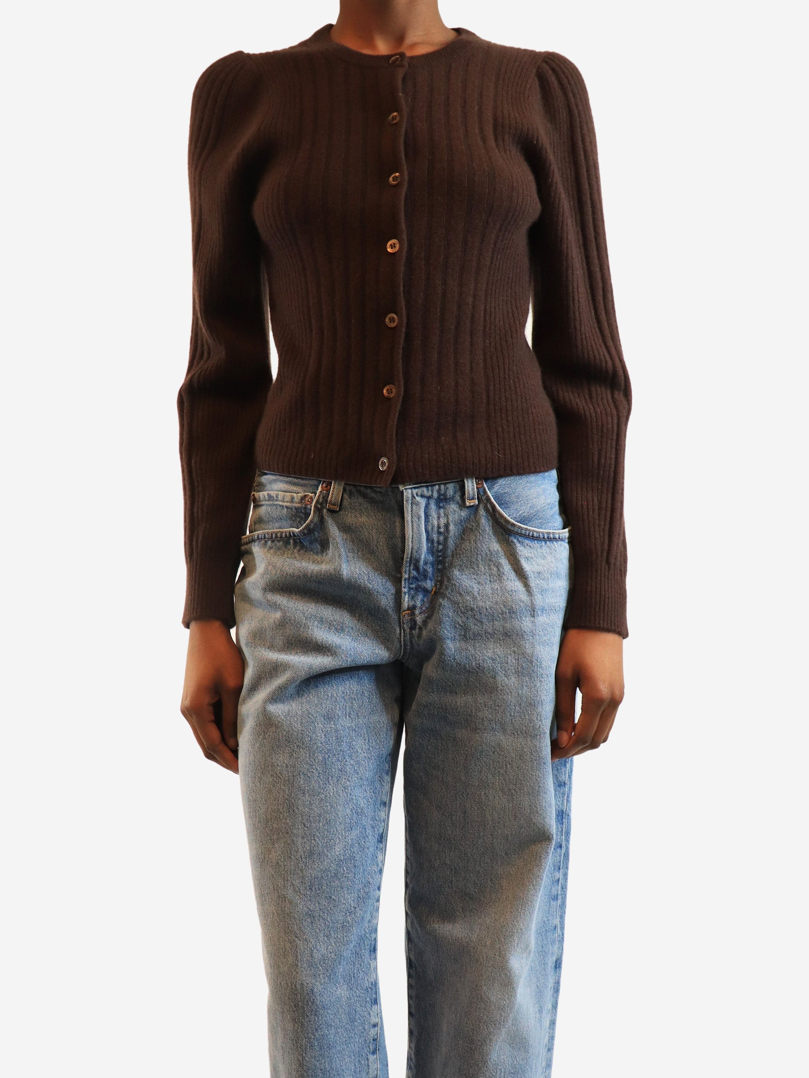 Paige Brown cashmere cardigan - S Size S / US 4 / IT 40 - 4 Thumbnail