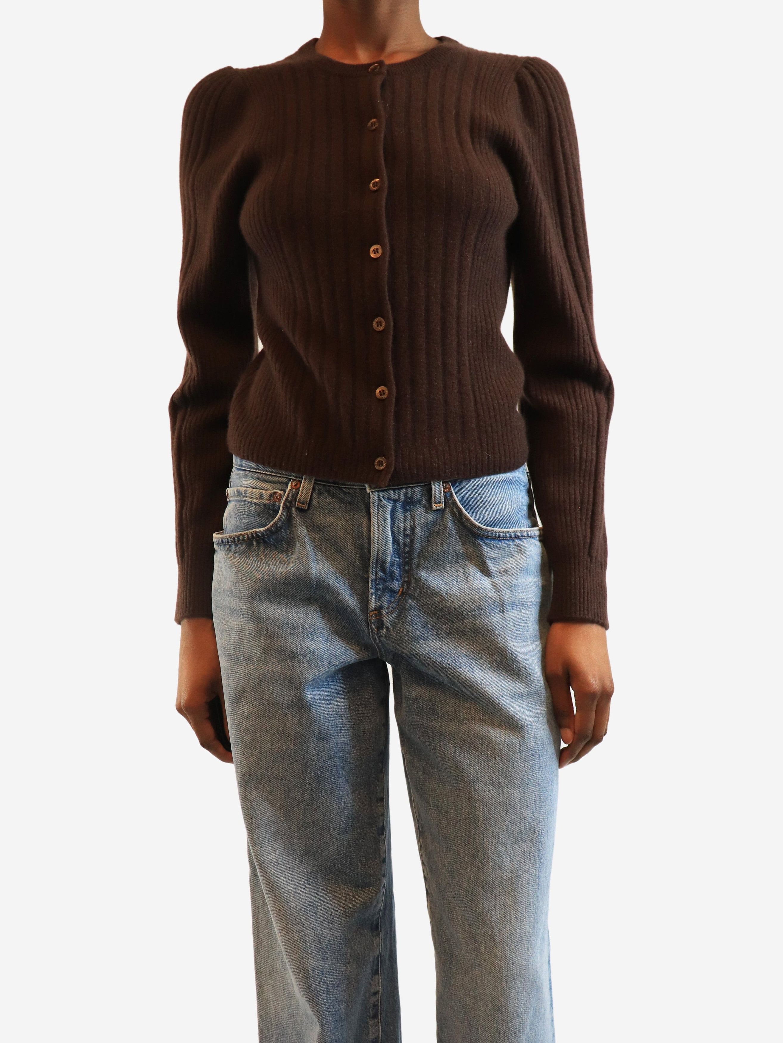 Paige Brown cashmere cardigan - S Size S / US 4 / IT 40 - 2 Thumbnail