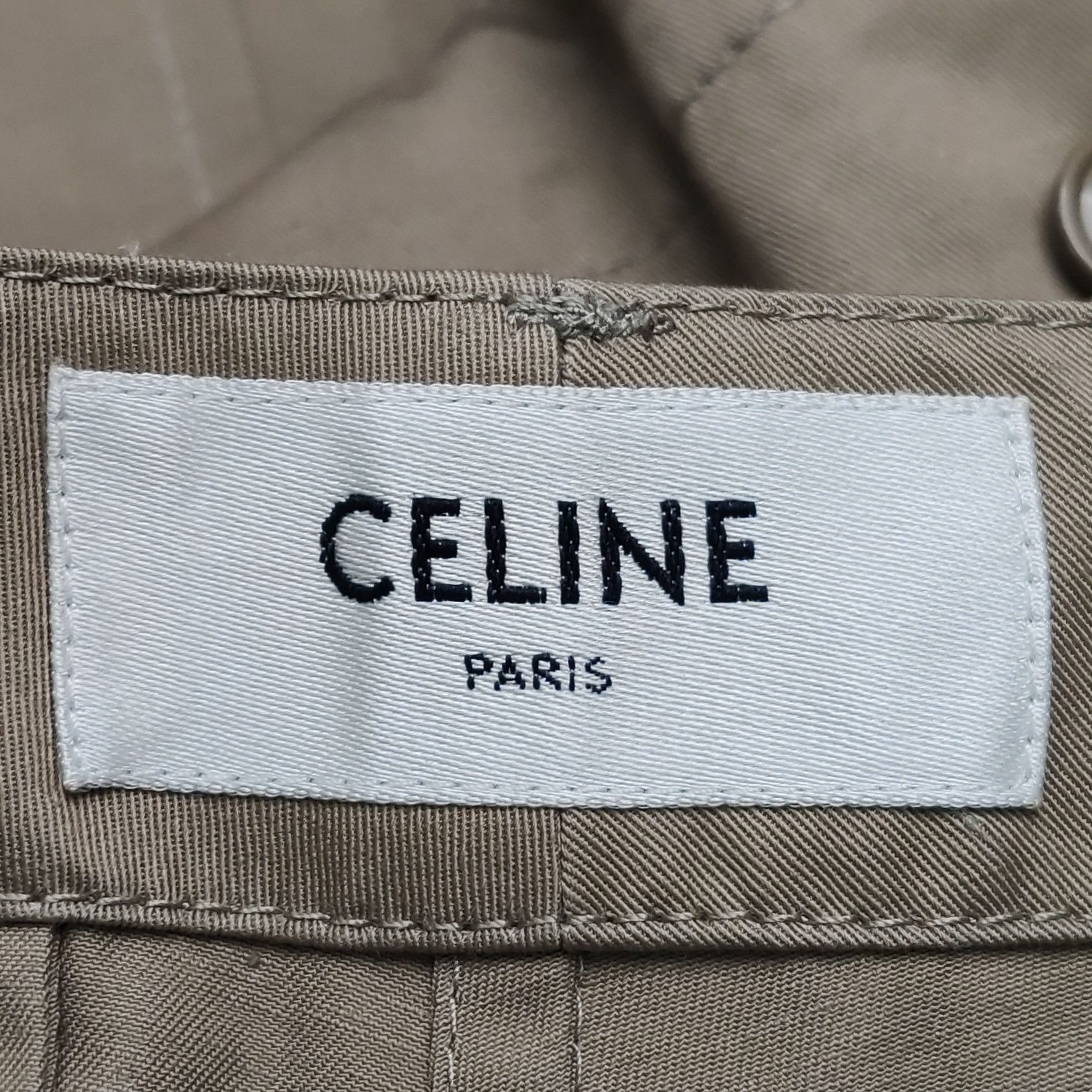 Celine Celine Logo Strap Cotton Linen Cargo Shorts Size 30 Size US 30 / EU 46 - 6 Thumbnail