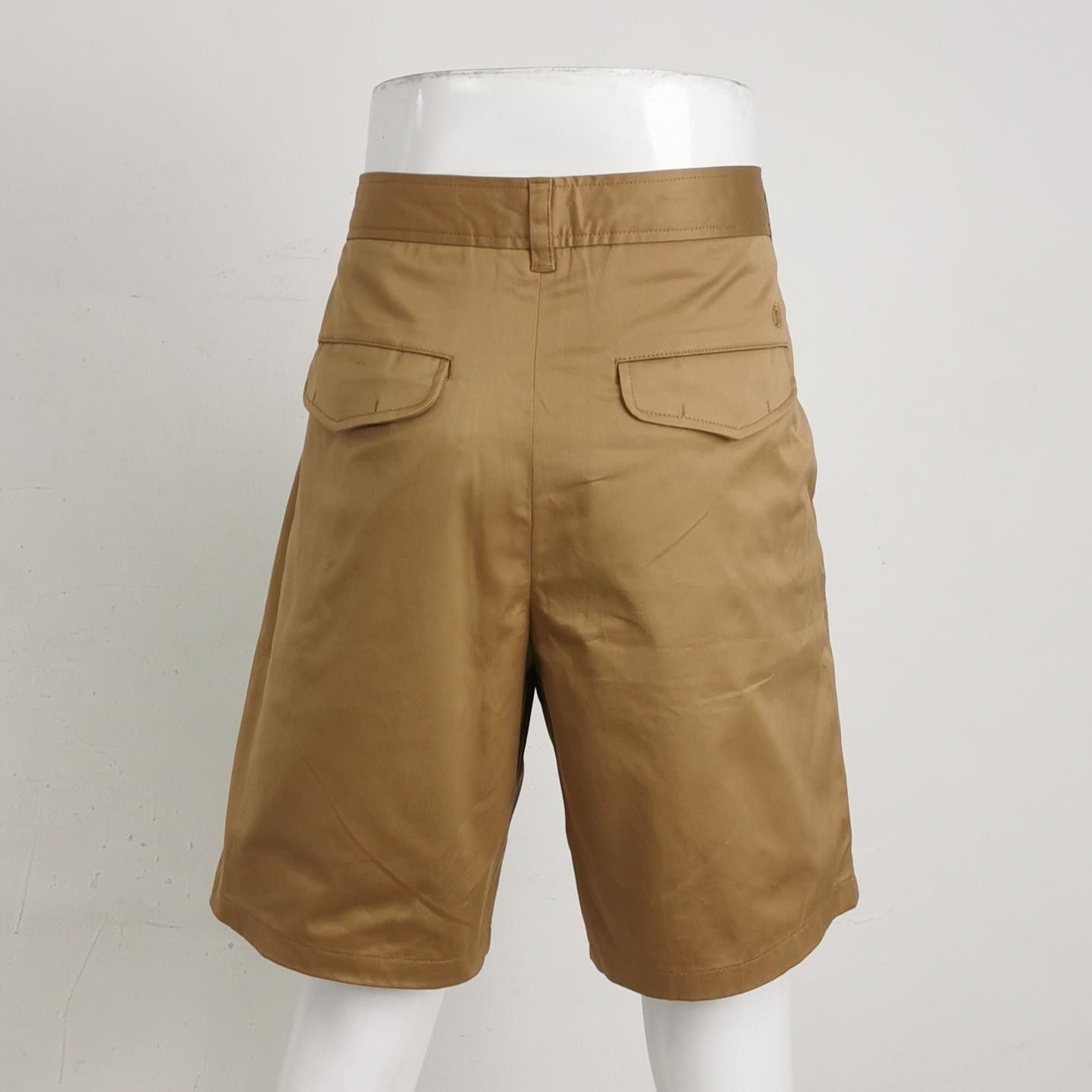 Burberry Burberry Camel Cotton Blend Shorts EU 54 Size US 38 / EU 54 - 3 Thumbnail